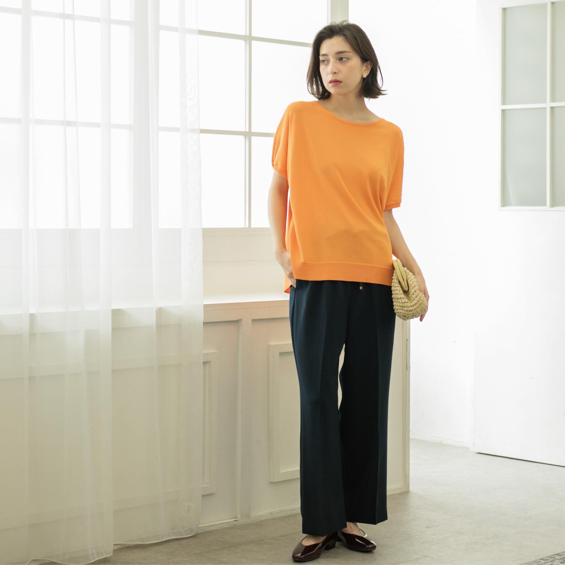 OPAQUE.CLIP「《丈が選べる/SS-LLサイズ》美脚ストレッチイージーワイドパンツ/セットアップ対応【防シワ/洗濯機」|その他|