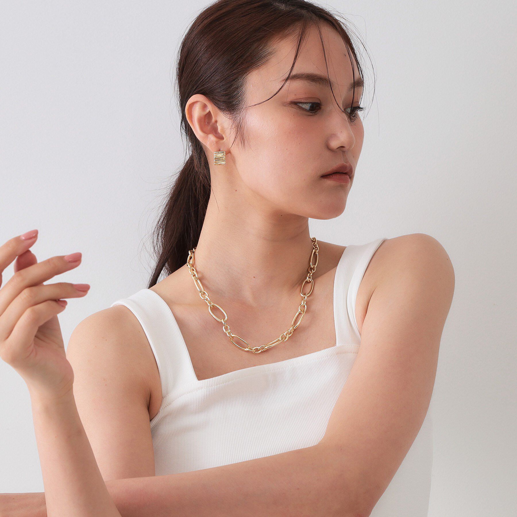 OPAQUE.CLIP「チェーンネックレス」|ネックレス|