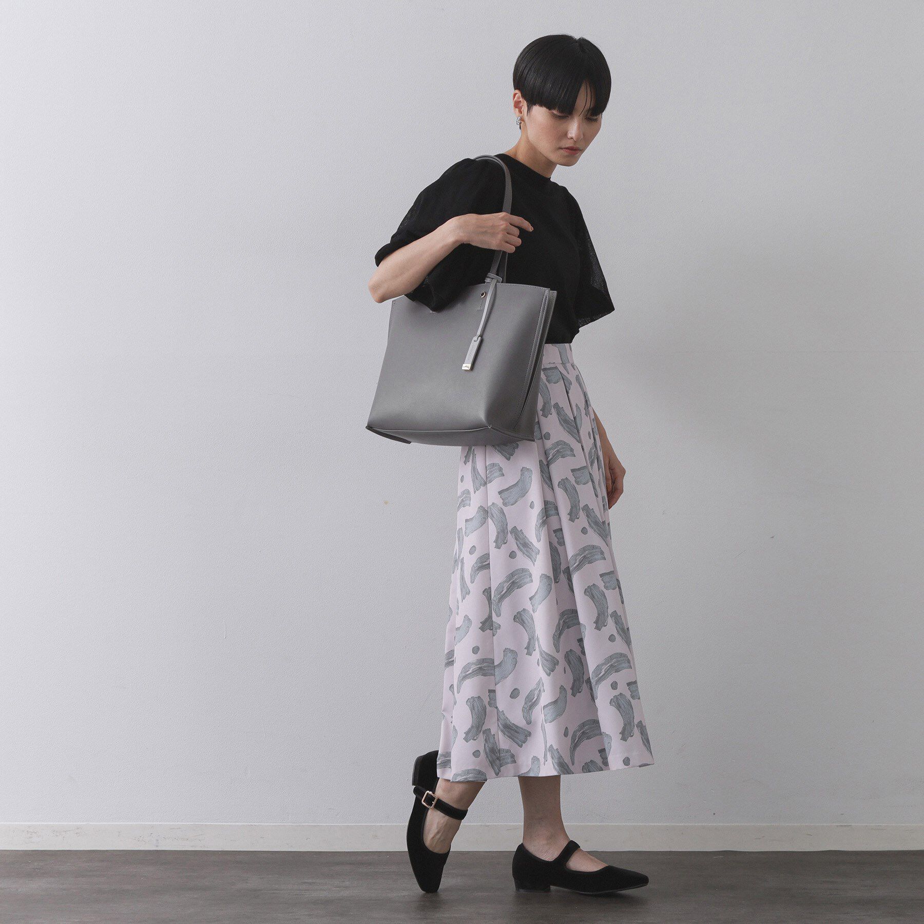 OPAQUE.CLIP「【名品/A4サイズ対応】バイカラースムーストートバッグ」|トートバッグ|