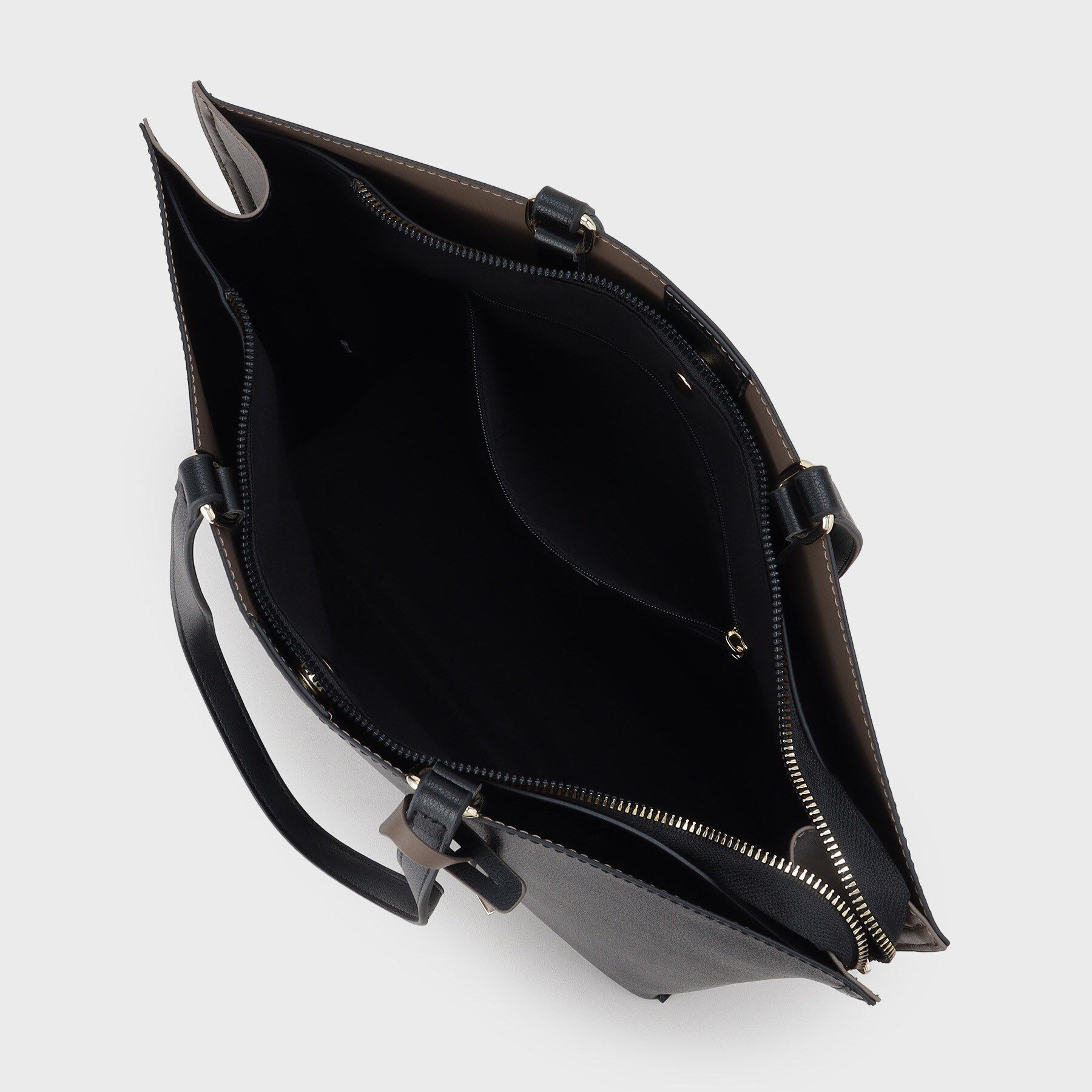 OPAQUE.CLIP「【名品/A4サイズ対応】バイカラースムーストートバッグ」|トートバッグ|