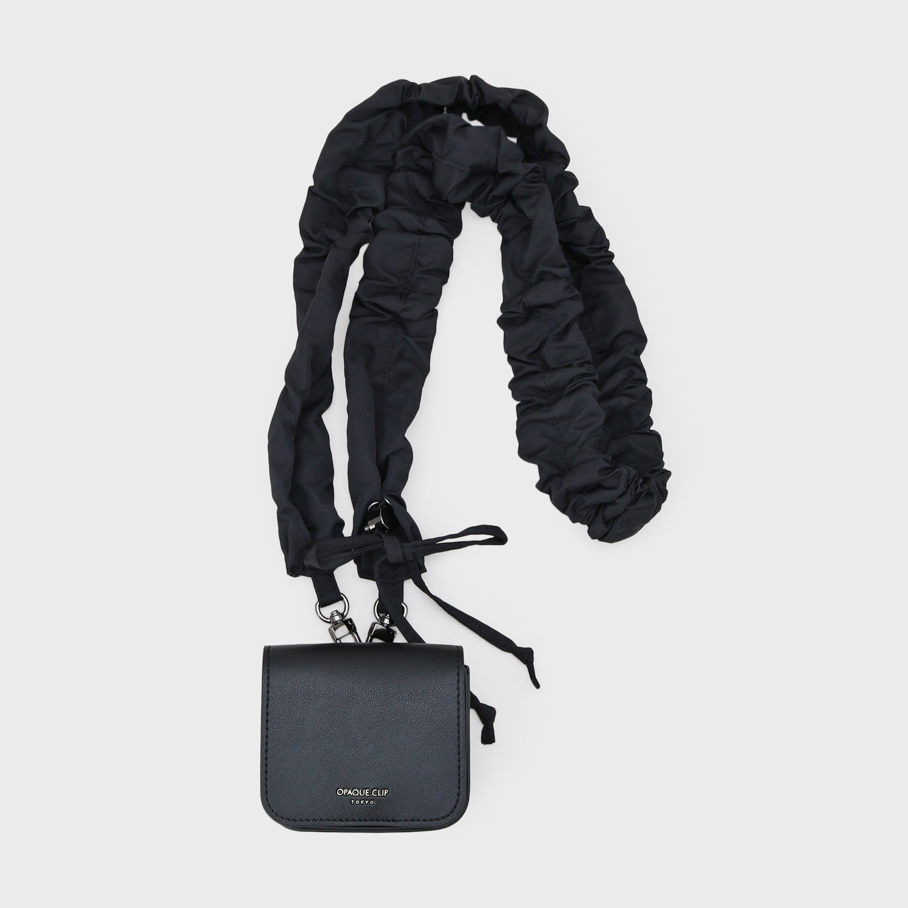 OPAQUE.CLIP「ミニバッグ付きフリルショルダーストラップ」|その他|