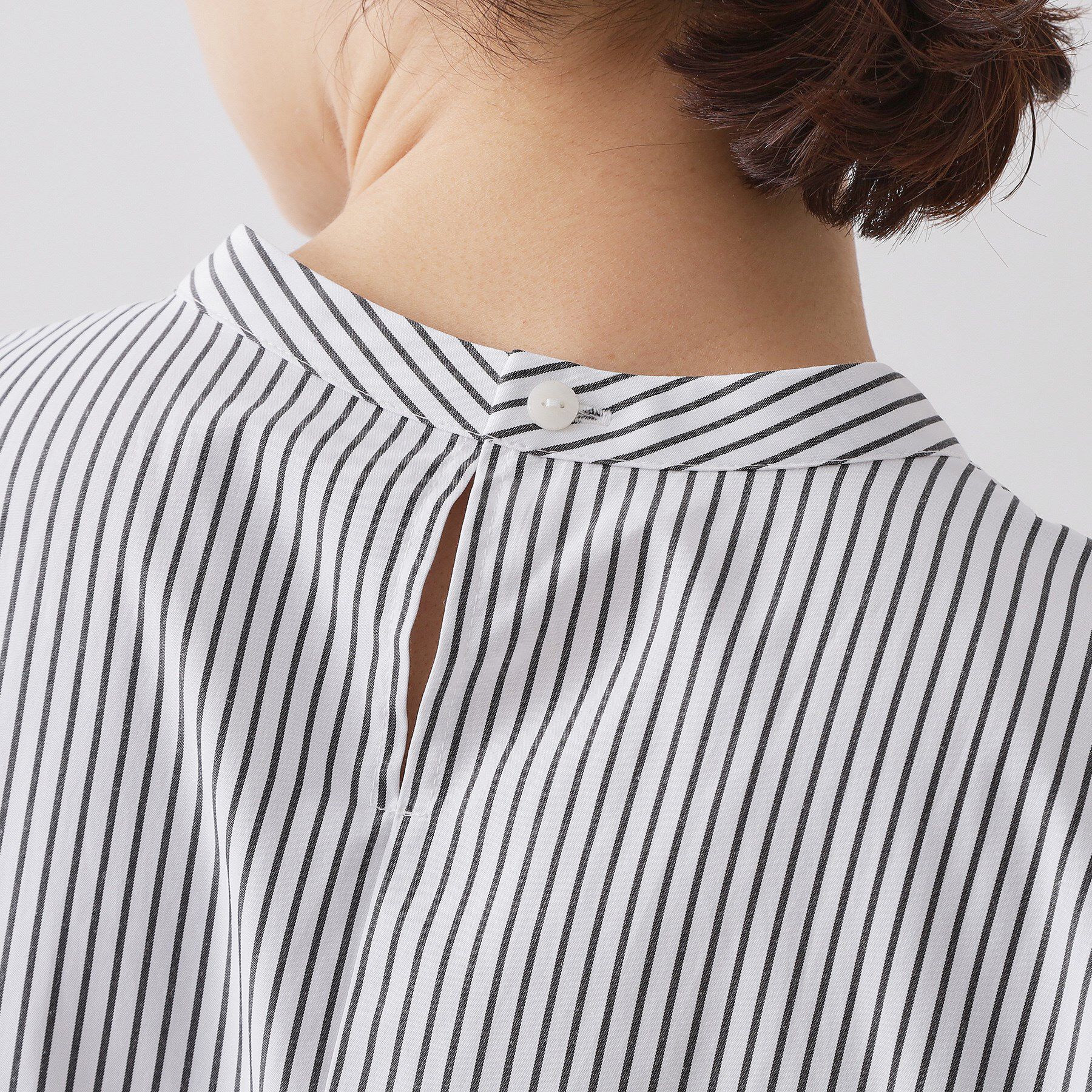 OPAQUE.CLIP「≪通勤・セレモニー対応≫袖タックボリュームブラウス【洗濯機OK】」|シャツ・ブラウス|