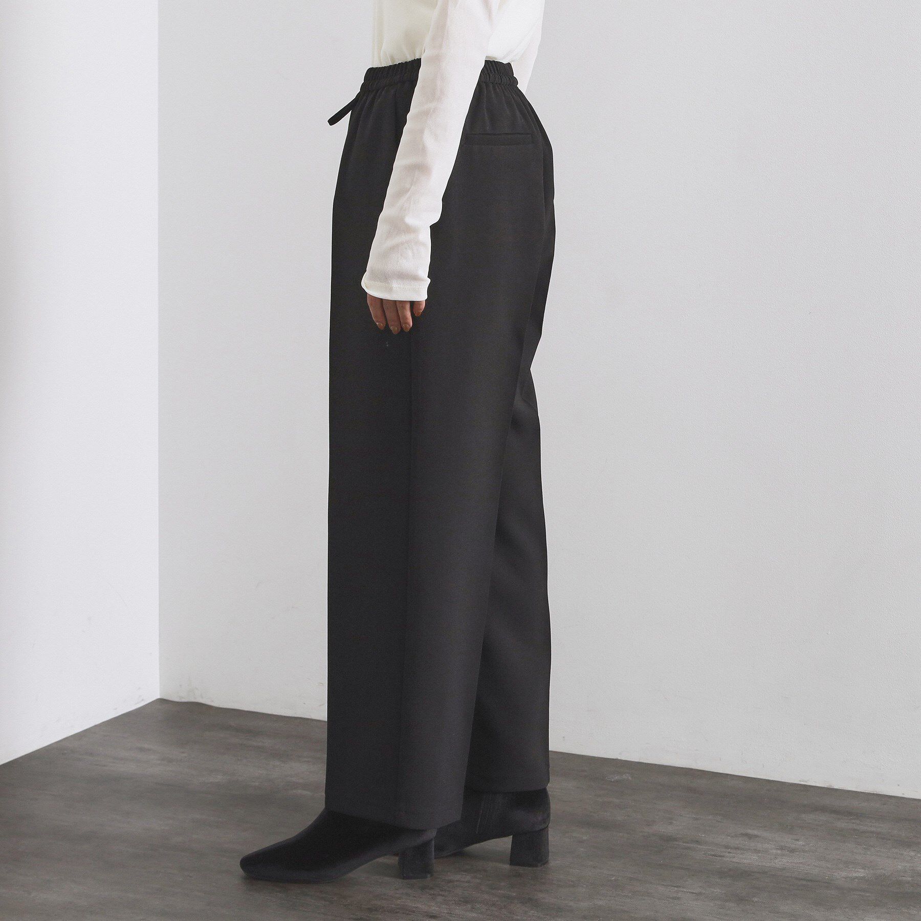 OPAQUE.CLIP「イージーワイドパンツ【洗濯機OK】」|その他|