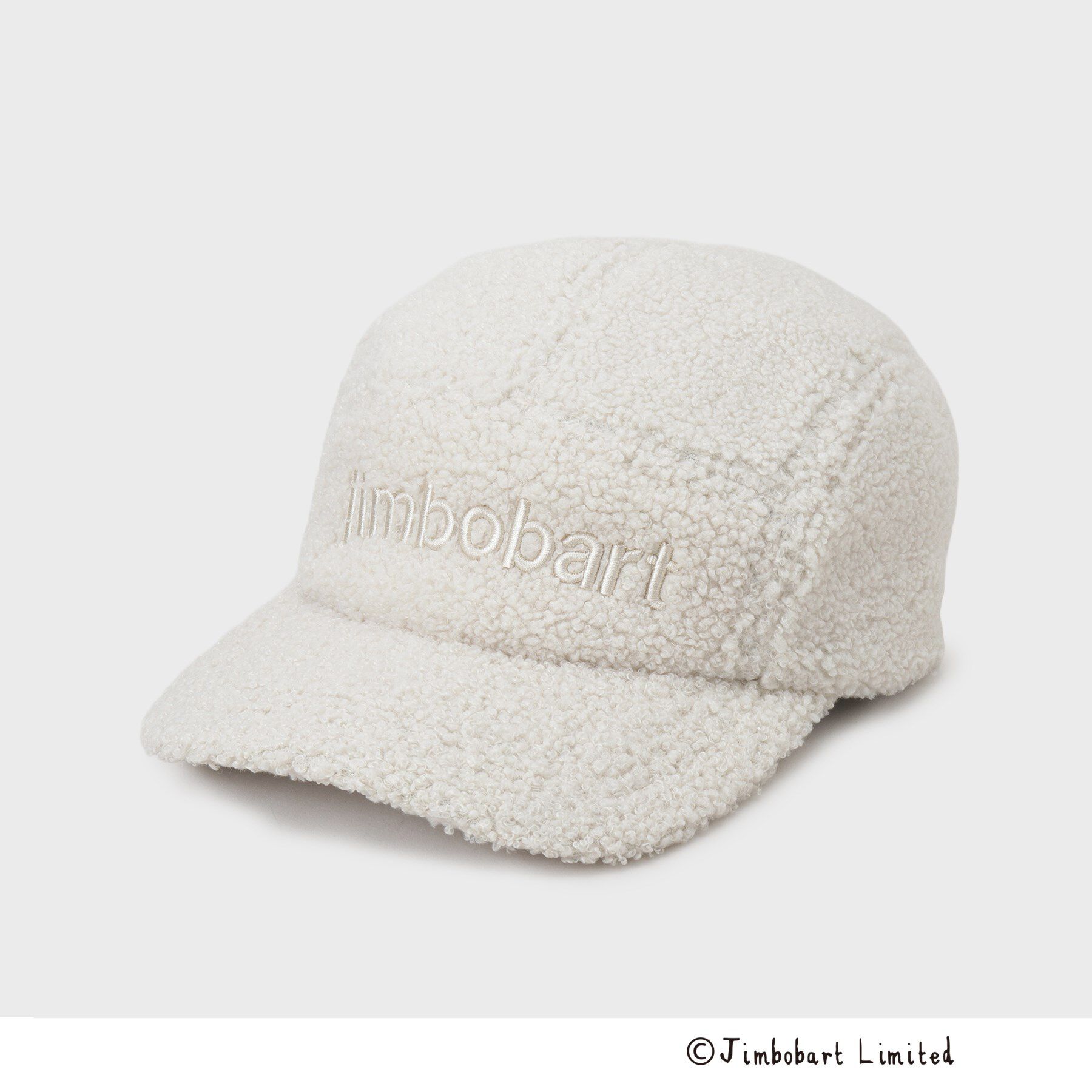 OPAQUE.CLIP「【ジムボバートコラボ】ロゴ入りボアキャップ」|キャップ・キャスケット|