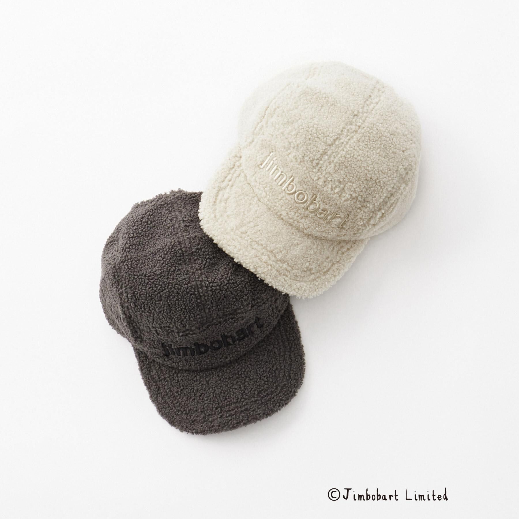 OPAQUE.CLIP「【ジムボバートコラボ】ロゴ入りボアキャップ」|キャップ・キャスケット|