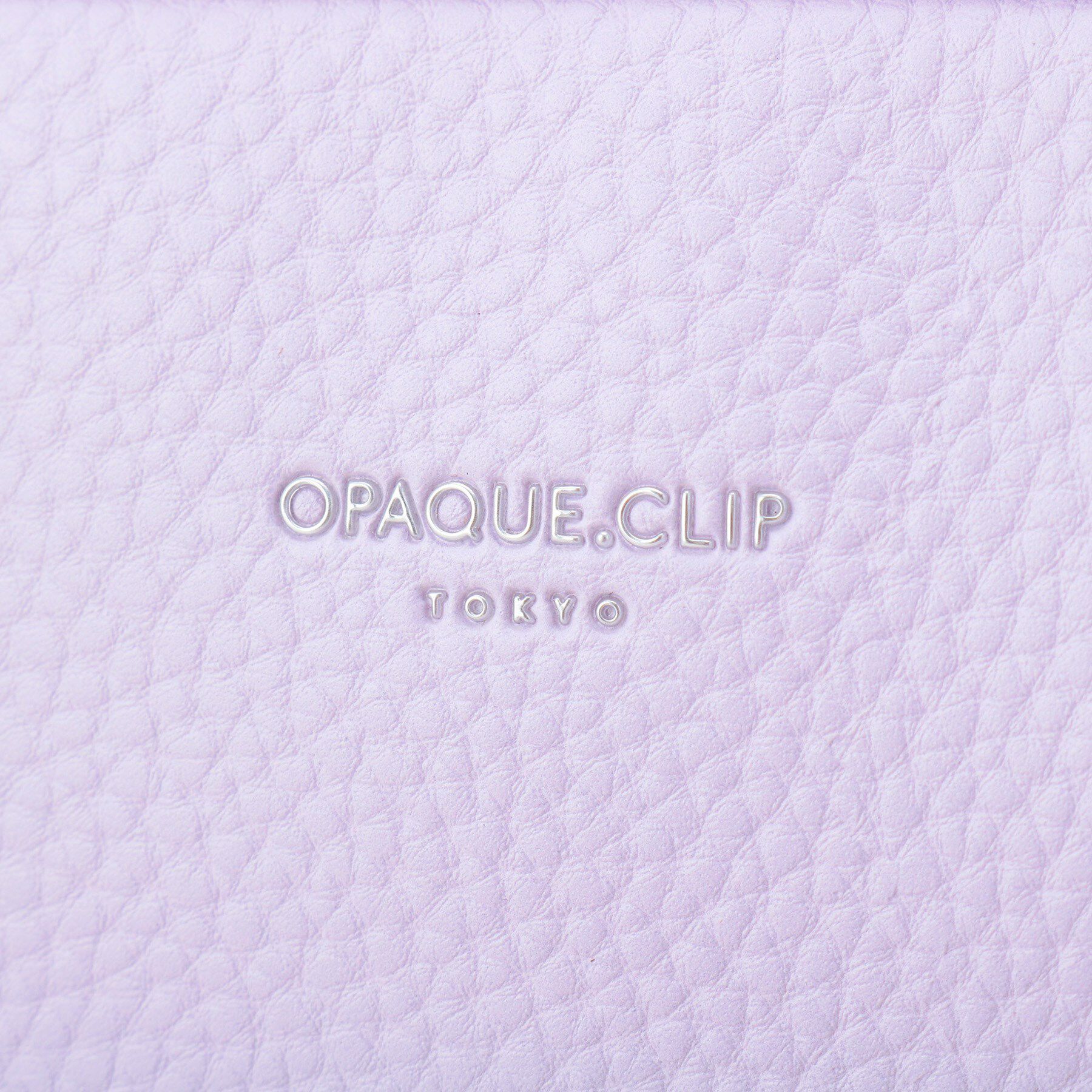 OPAQUE.CLIP「シュリンク合皮スクエアミニショルダーバッグ【軽量／長さ調整可能】」|ショルダー・メッセンジャー|