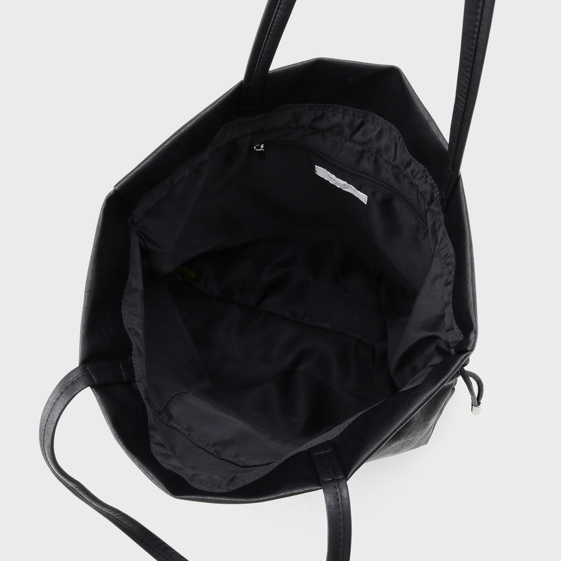 OPAQUE.CLIP「素材アソートドロストデザイン巾着トートバッグ【A4サイズ対応】」|トートバッグ|