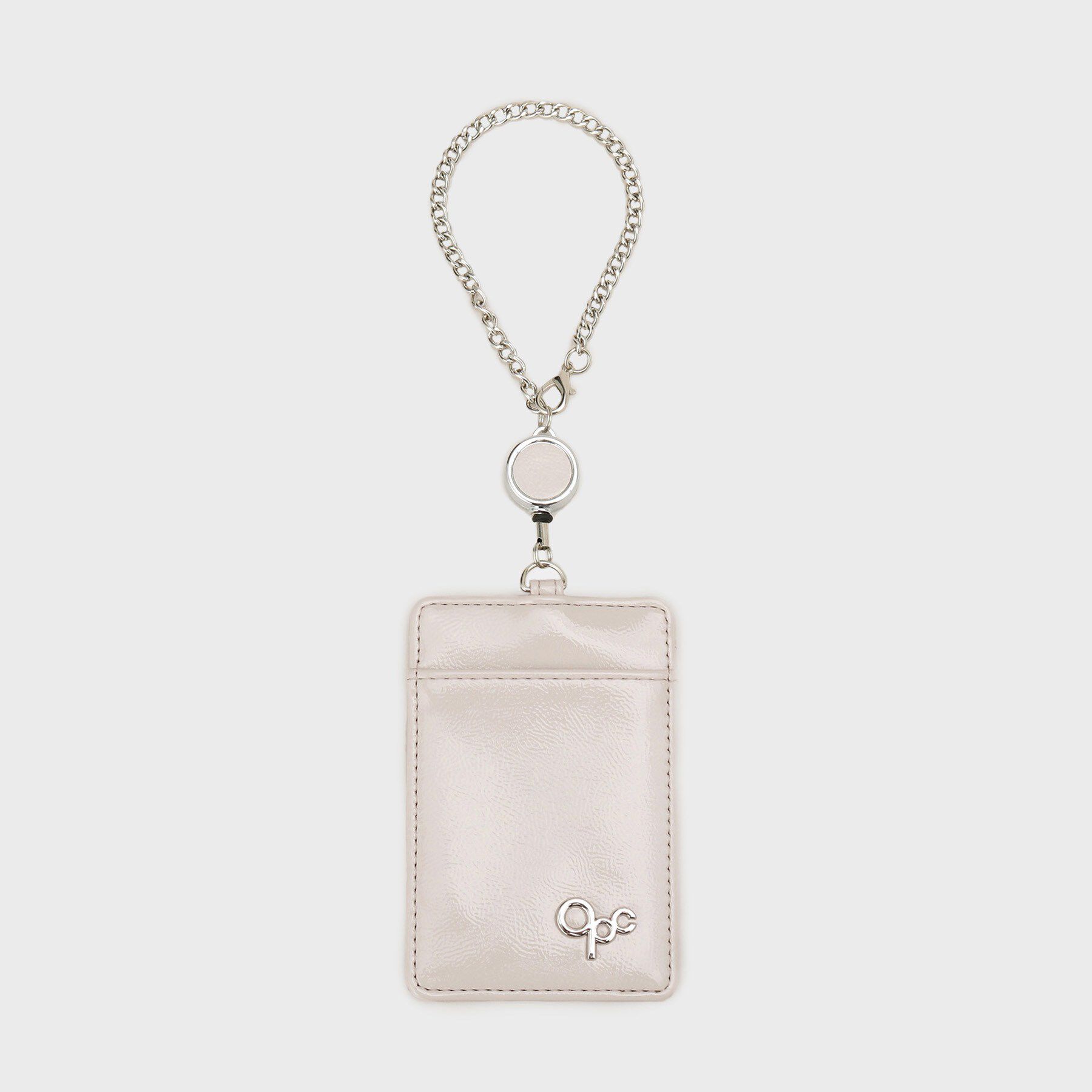 OPAQUE.CLIP「【リール付】メタルパーツデザインパスケース」|その他|アイボリー(004)