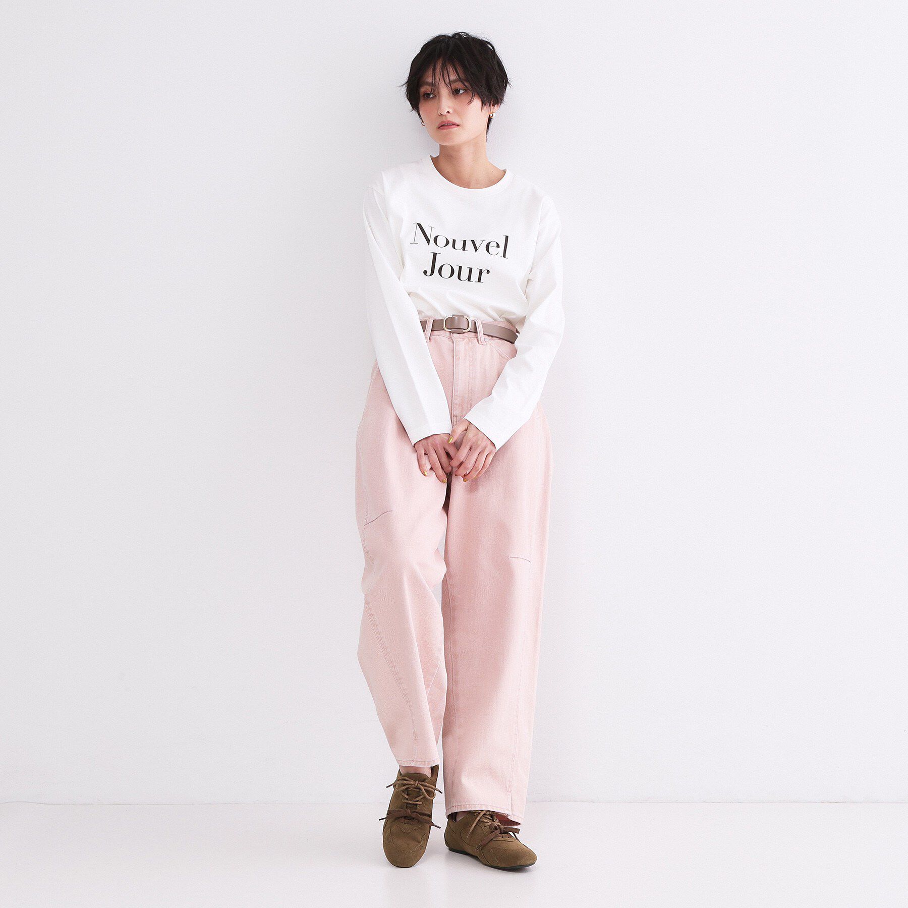 OPAQUE.CLIP「Wシューレーススニーカー」|スニーカー|