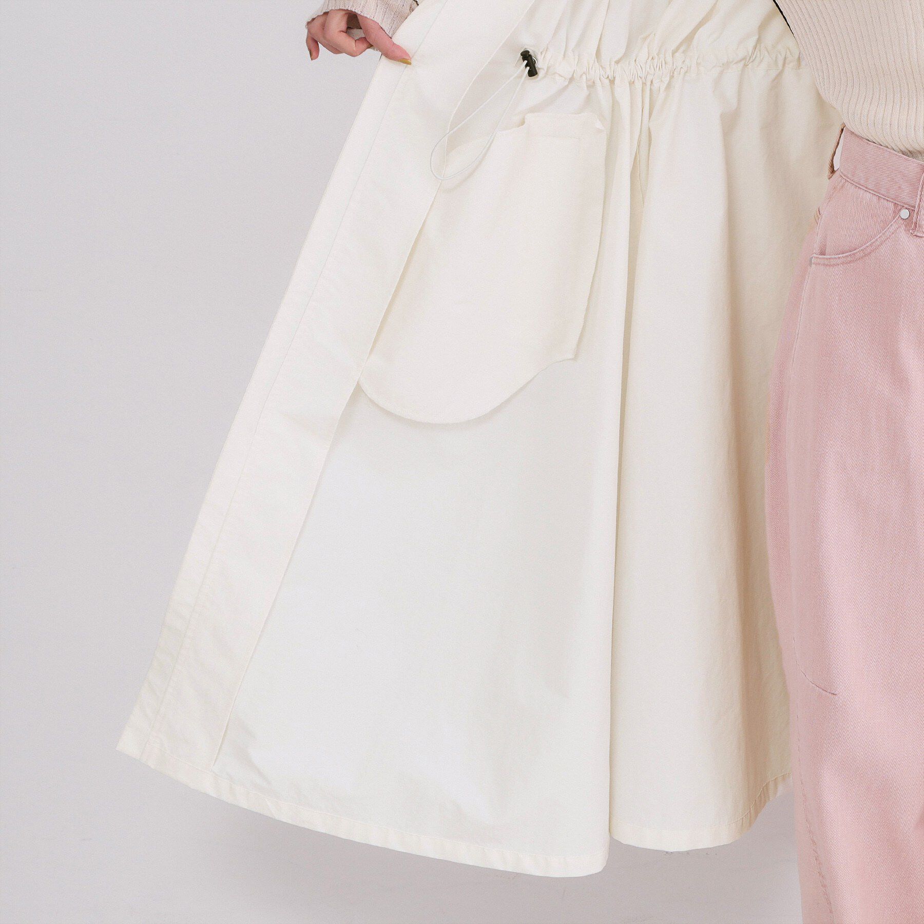 OPAQUE.CLIP「撥水フードZIPロングコート【洗濯機OK】」|その他|