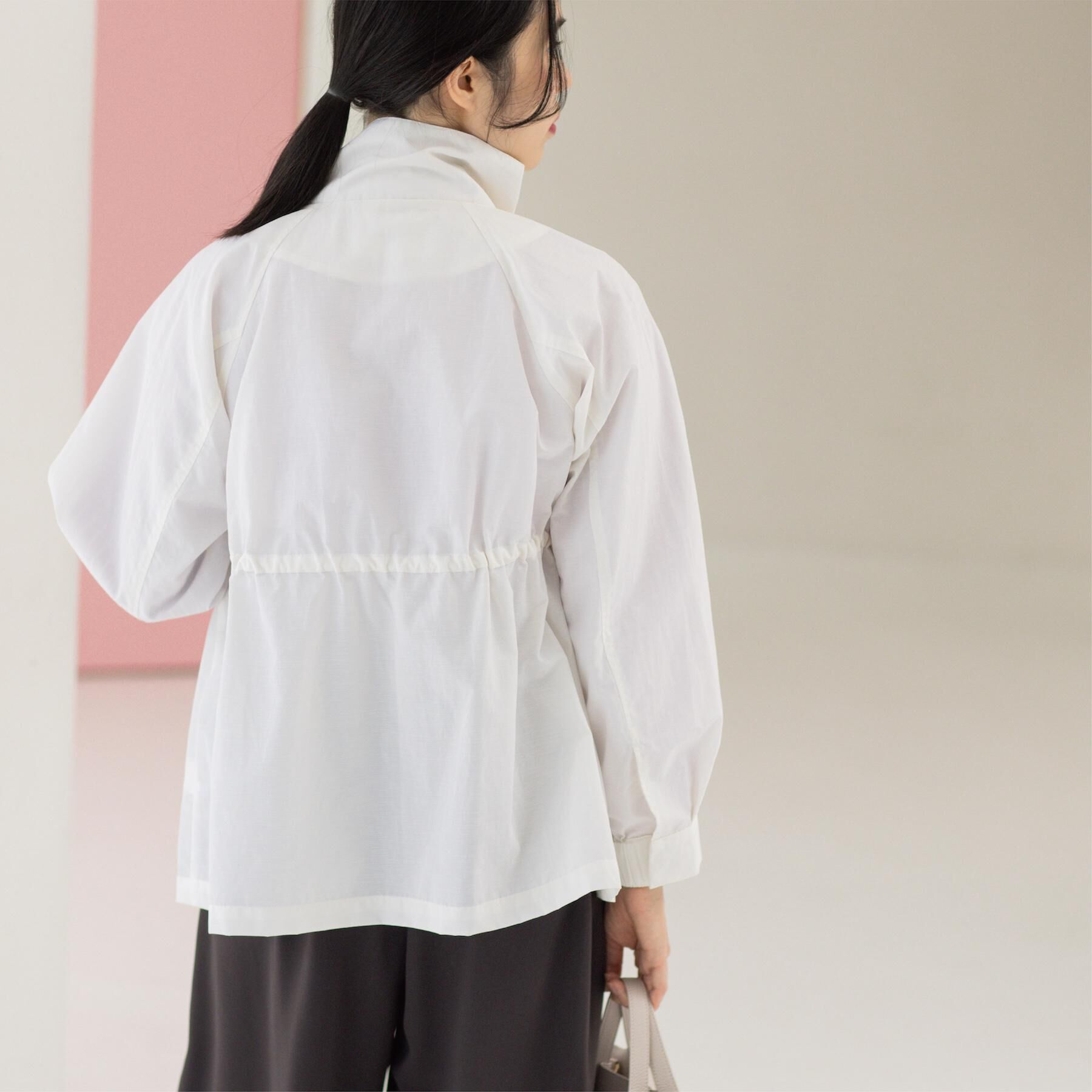 OPAQUE.CLIP「撥水スタンドZIPブルゾン【洗濯機OK/UVケア/花粉対応】」|ブルゾン・スタジャン|