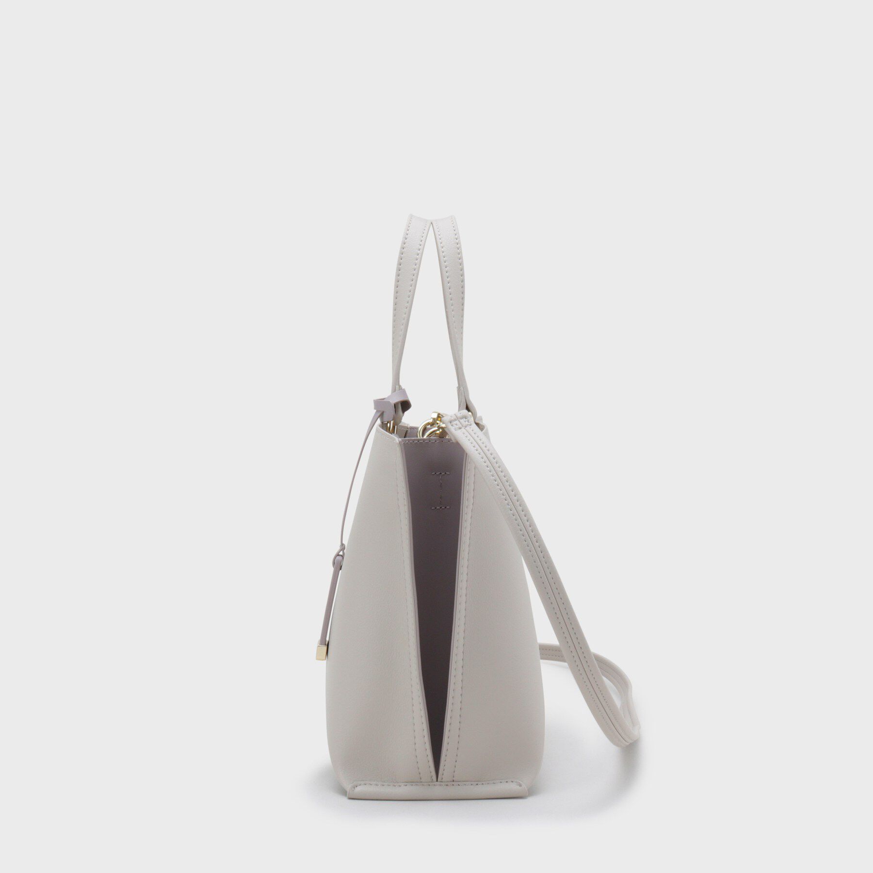 OPAQUE.CLIP「名品バイカラーミドルトート」|トートバッグ|