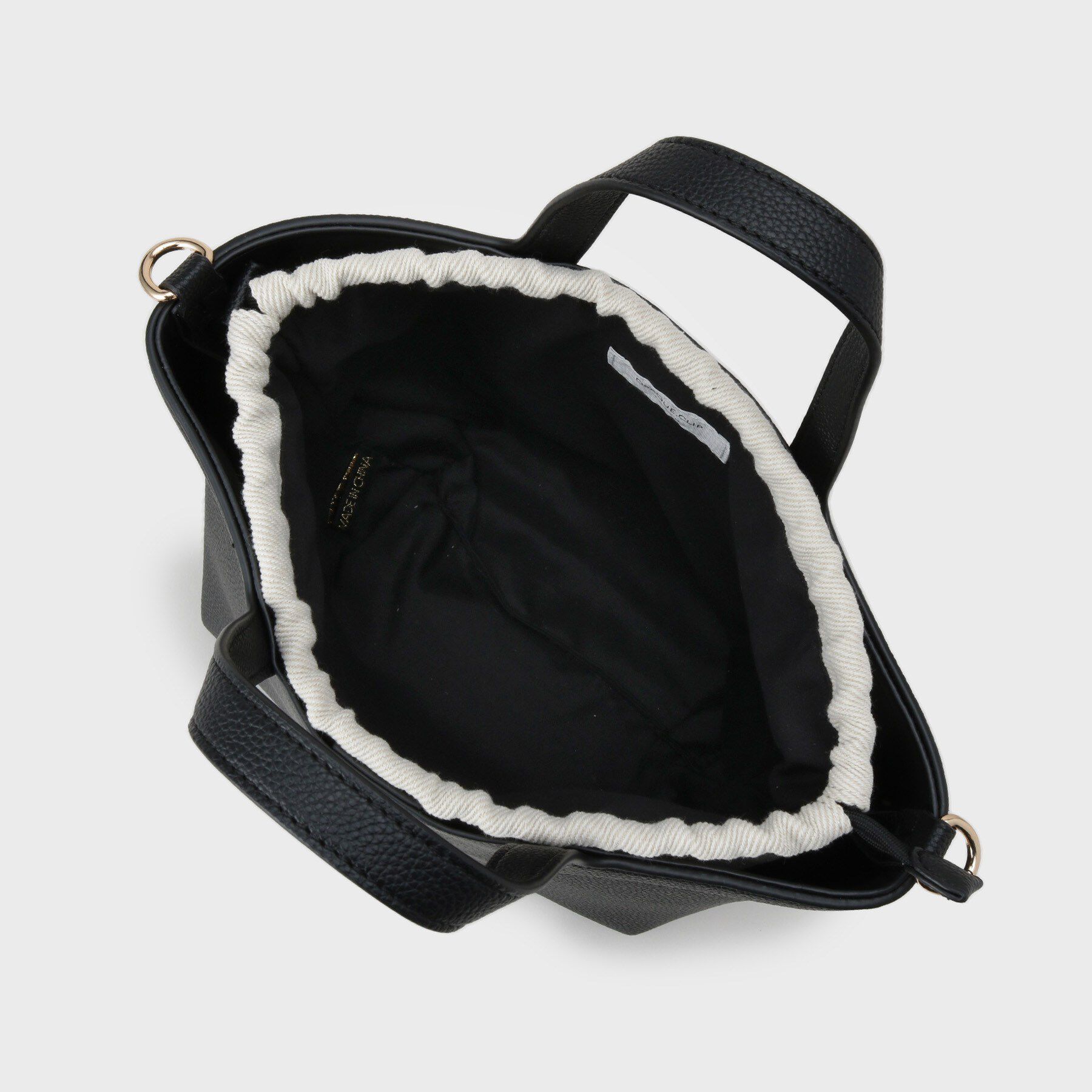 OPAQUE.CLIP「2WAY巾着付シュリンクミドルトート」|ショルダー・メッセンジャー|