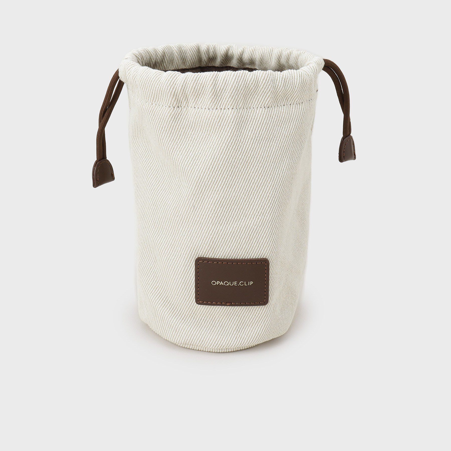 OPAQUE.CLIP「バンブーハンドルパンチングバケツ型バッグ」|ハンドバッグ|