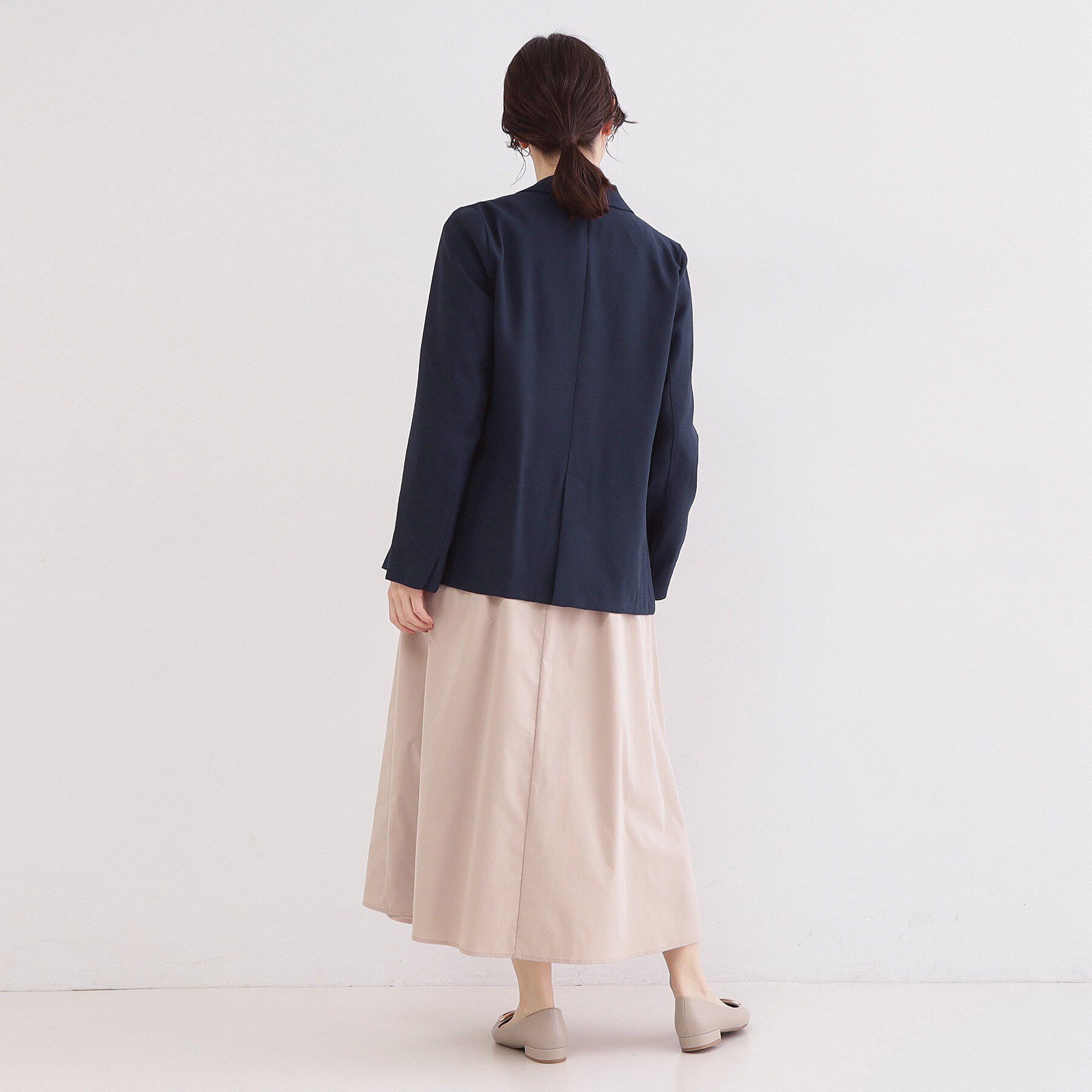 OPAQUE.CLIP「シングルテーラードジャケット【洗える/裏地なし】」|テーラードジャケット|