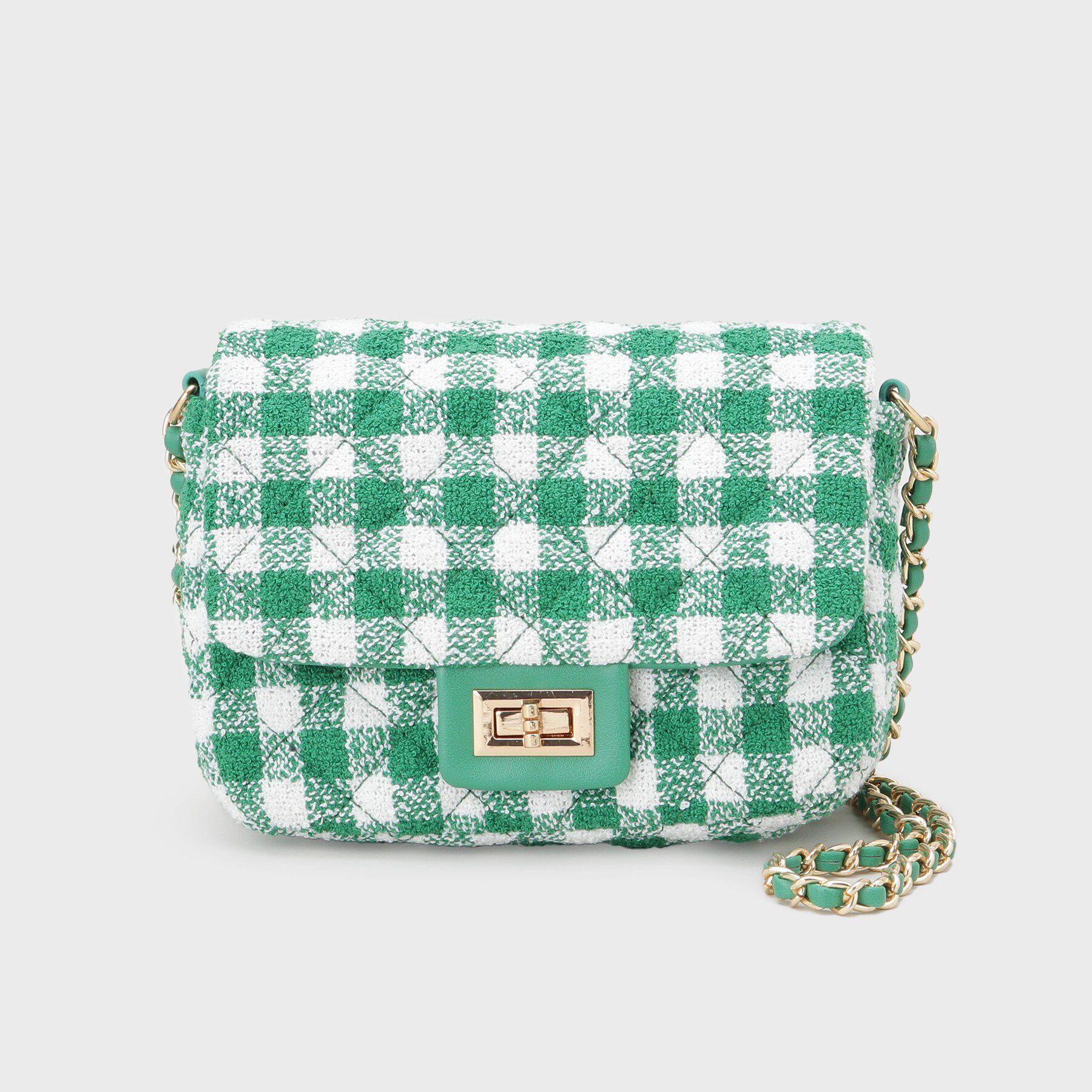 OPAQUE.CLIP「2WAYダイヤキルトチェーンショルダー」|ショルダー・メッセンジャー|