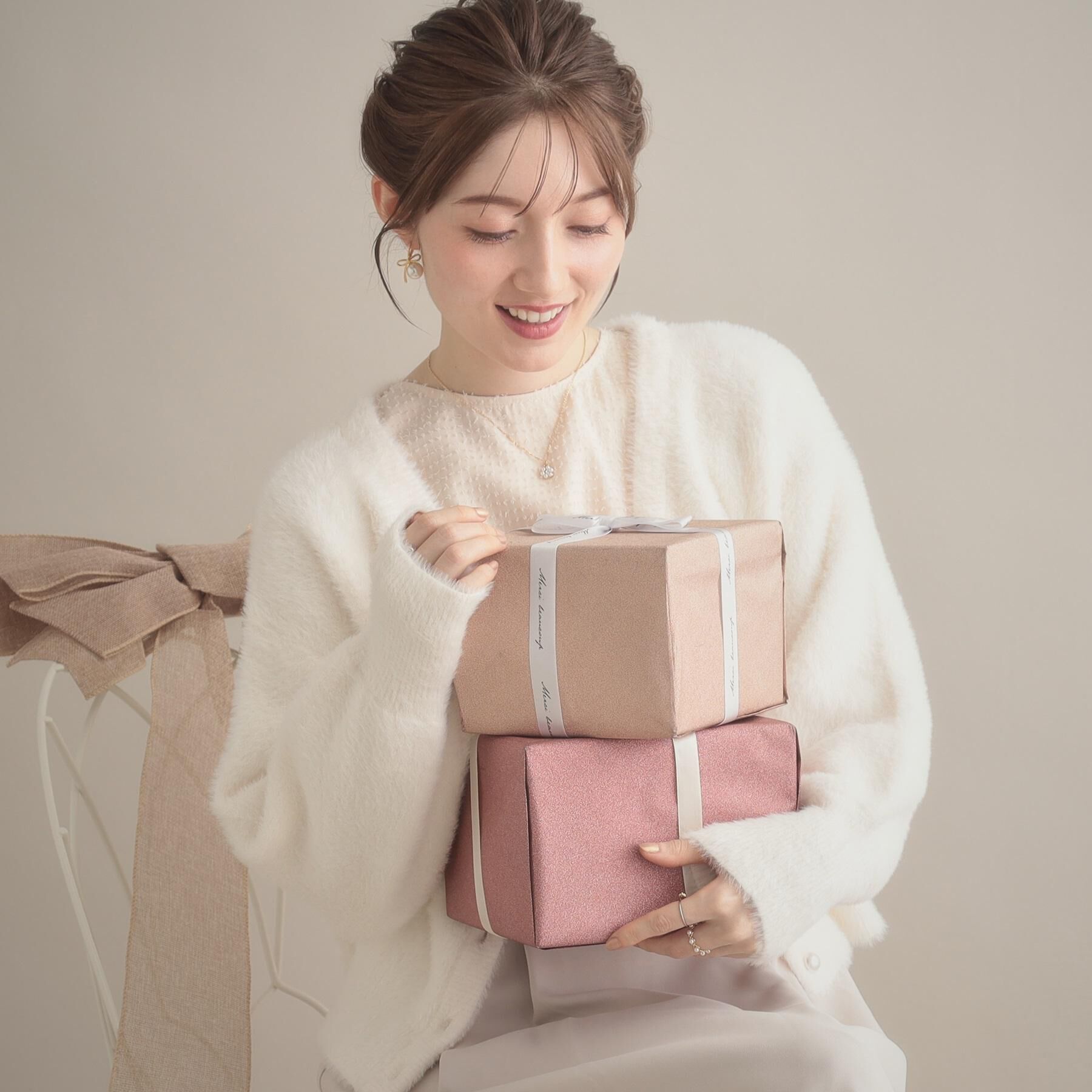 Couture broach「【ふわふわ/前後2WAY】フェザーカーディトップス」|カーディガン|