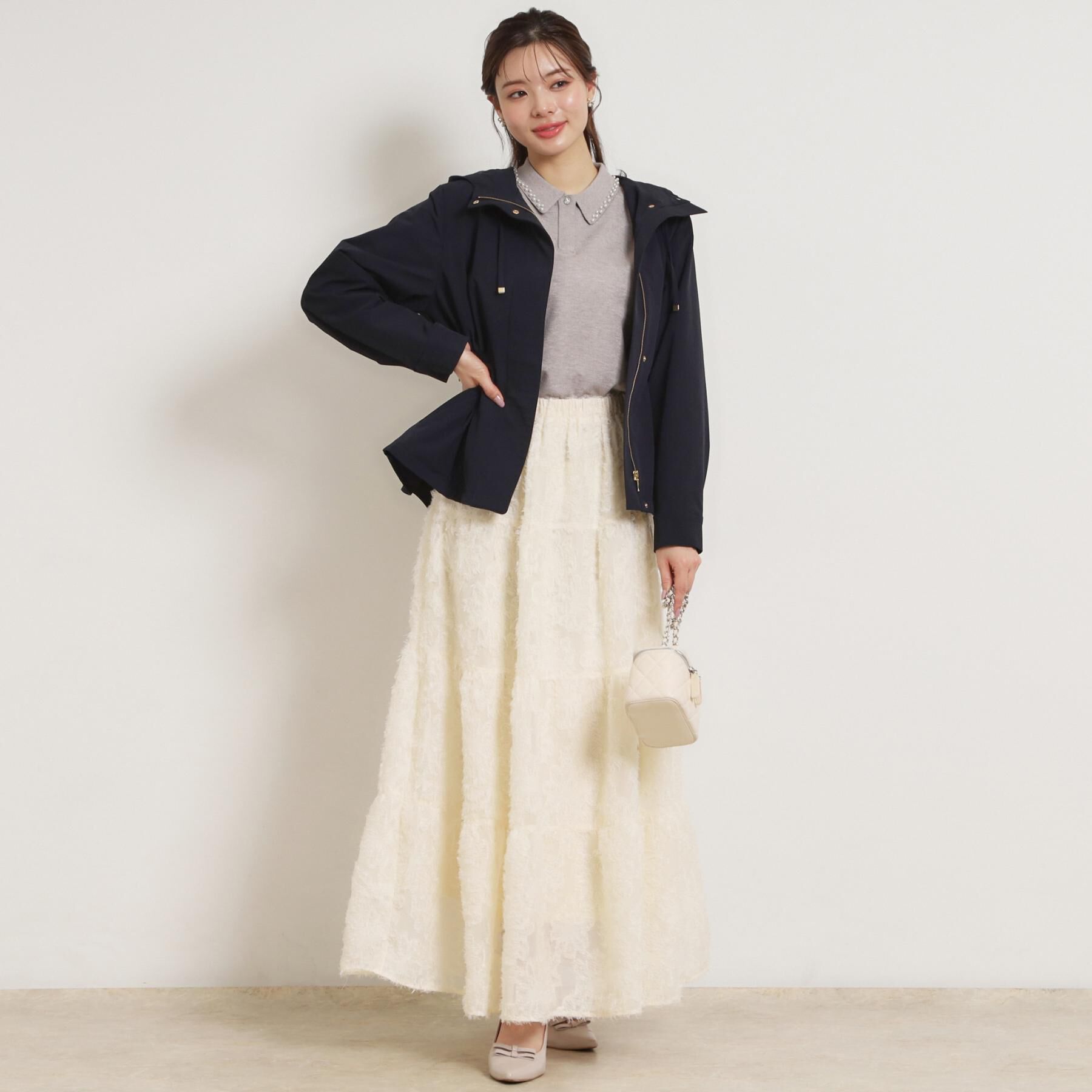 Couture broach「【撥水・洗える】愛されマンパ」|ブルゾン・スタジャン|