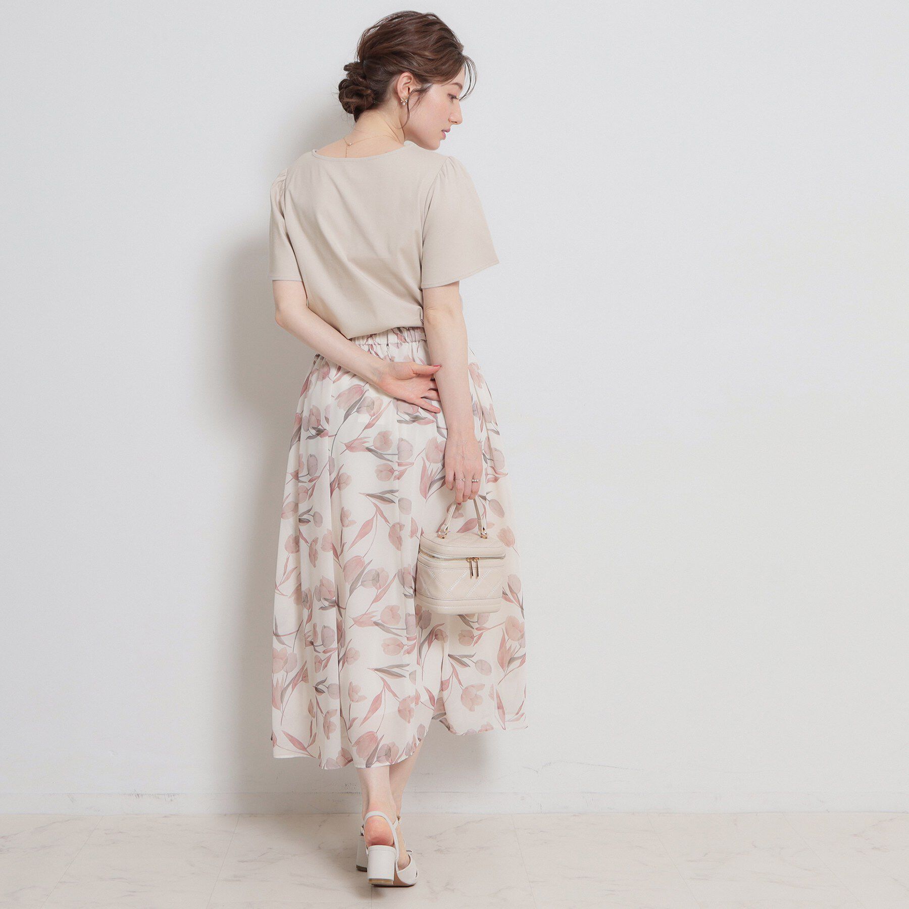 Couture broach「【接触冷感・UVカット】パフュームプリントTシャツ」|Tシャツ・カットソー|