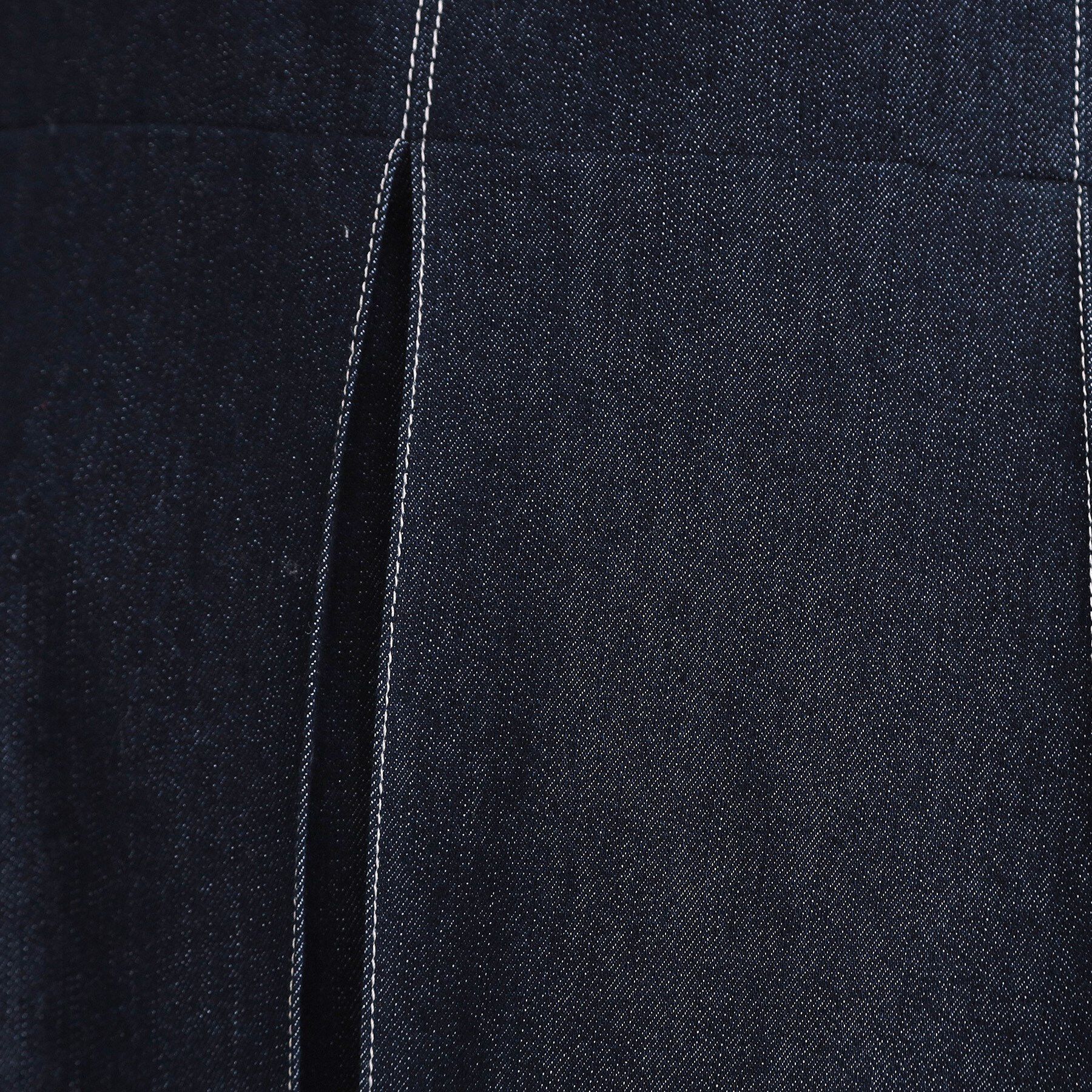 THE SHOP TK「シーズンレスで着られる デニムステッチジャンスカ」|ワンピース|