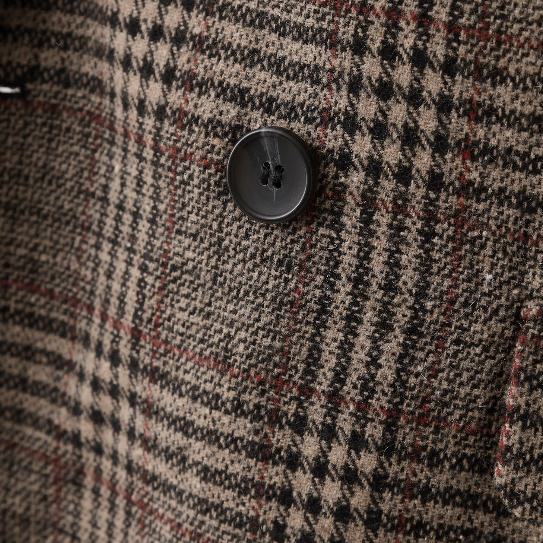 THE SHOP TK「【洗えるアウター】ヘリンボーン＆チェック柄ジャケット」|テーラードジャケット|