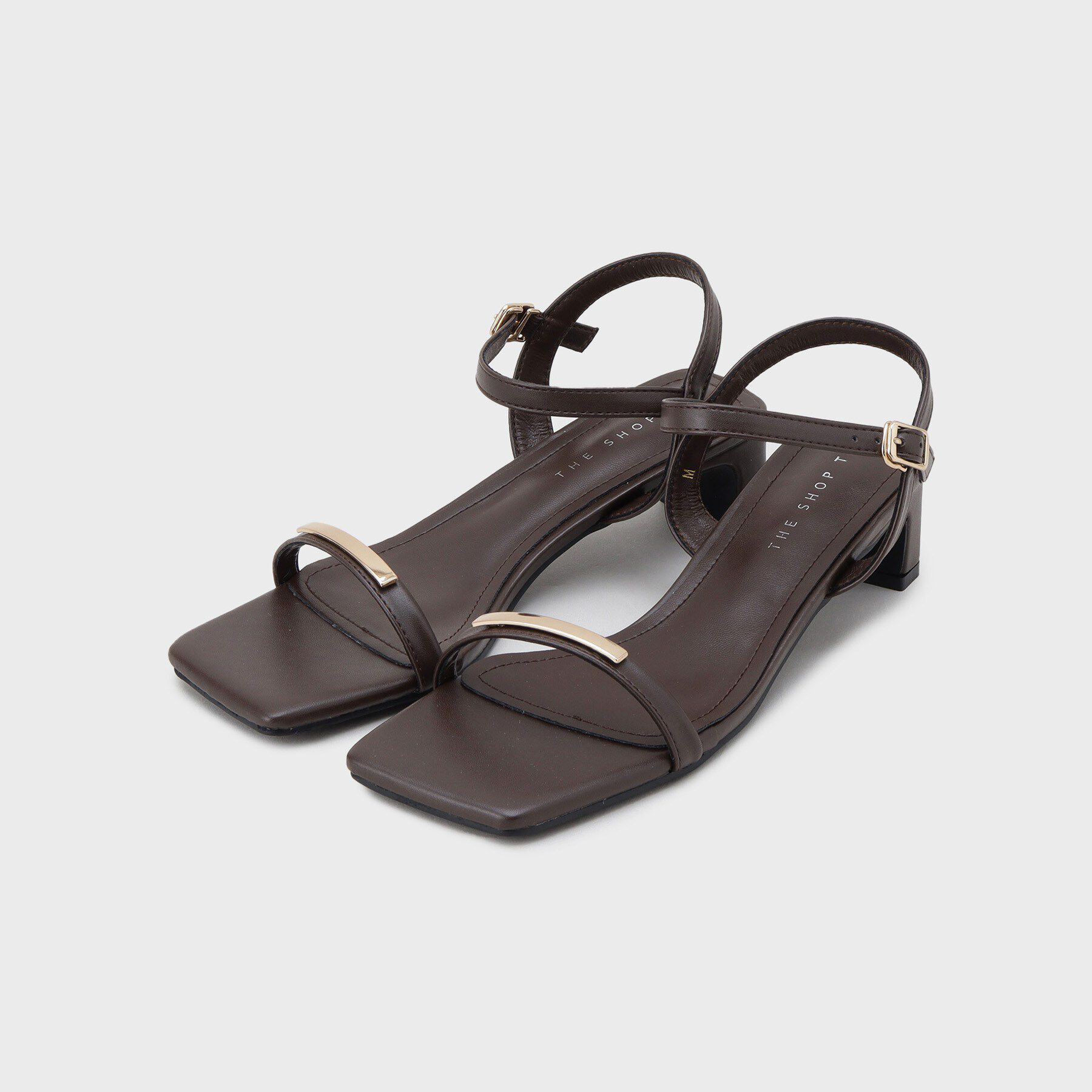 THE SHOP TK「メタルバーサンダル」|サンダル|ブラウン(043)