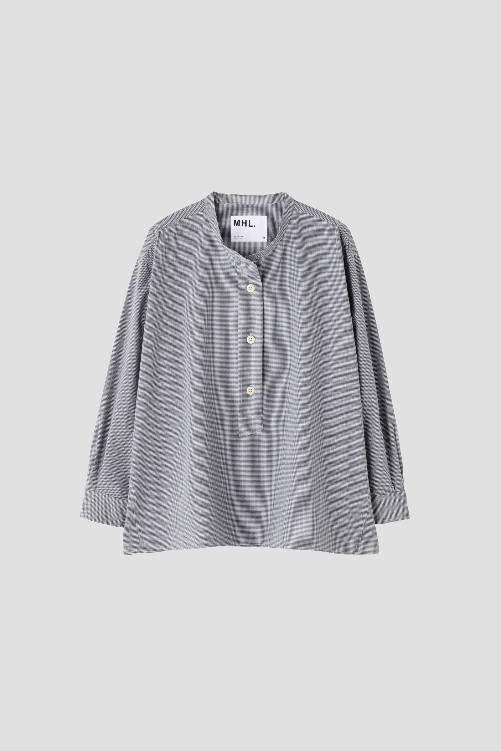 MHL.「TINY GINGHAM COTTON」|シャツ・ブラウス|