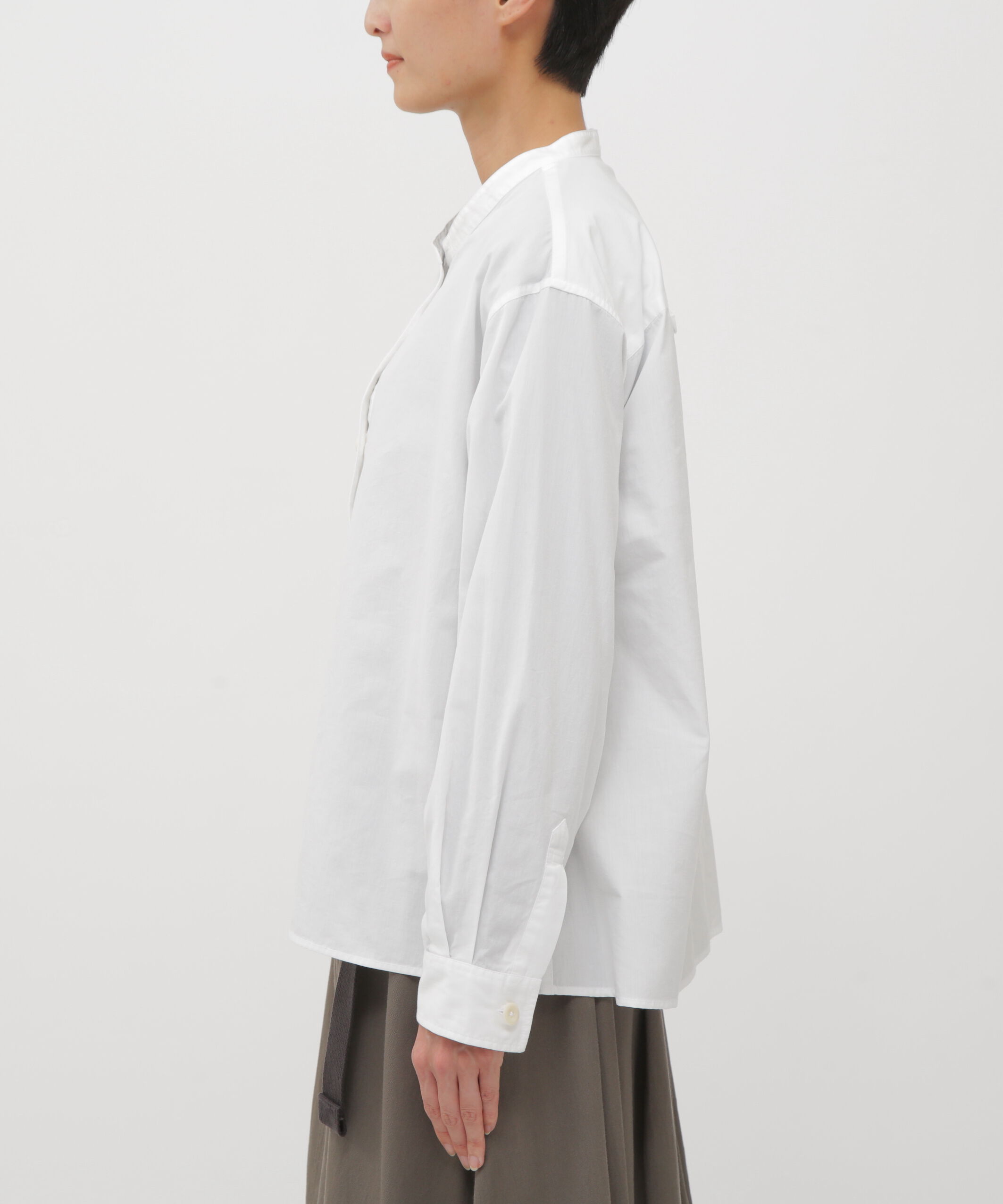 MHL.「GARMENT DYE COTTON SHIRTING SHIRT」|シャツ・ブラウス|