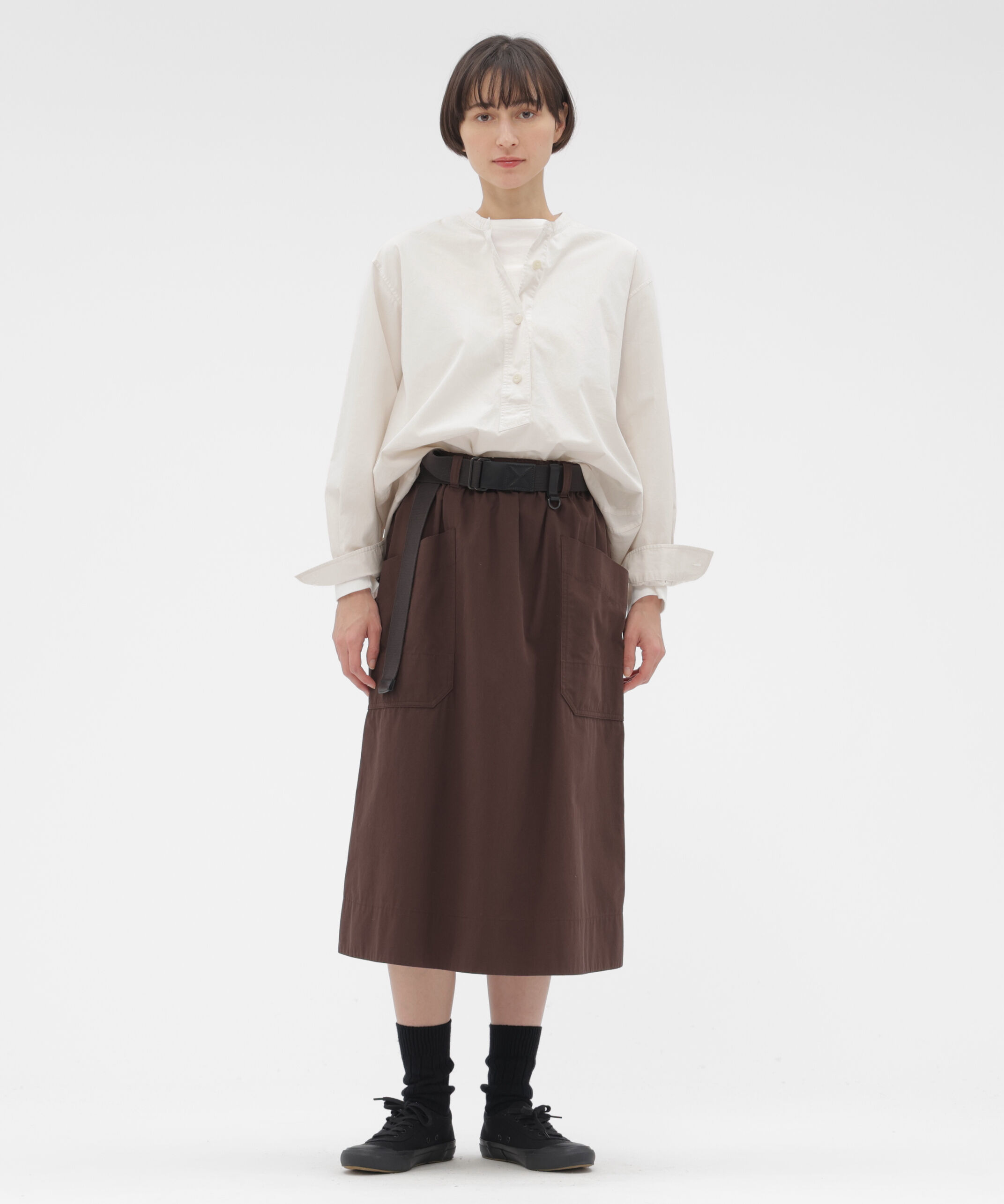 MHL.「COMPACT COTTON POPLIN SHIRT」|シャツ・ブラウス|