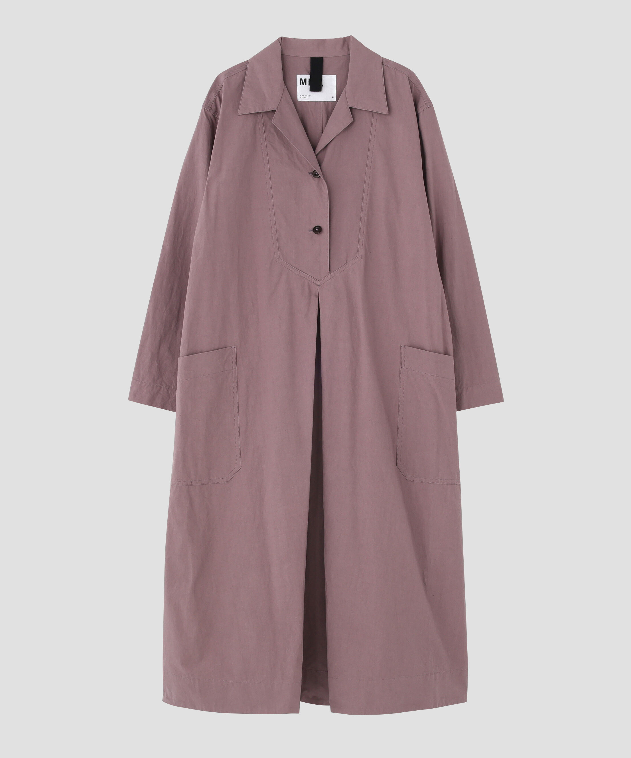 MHL.「WASHED COTTON POPLIN DRESS」|ワンピース|