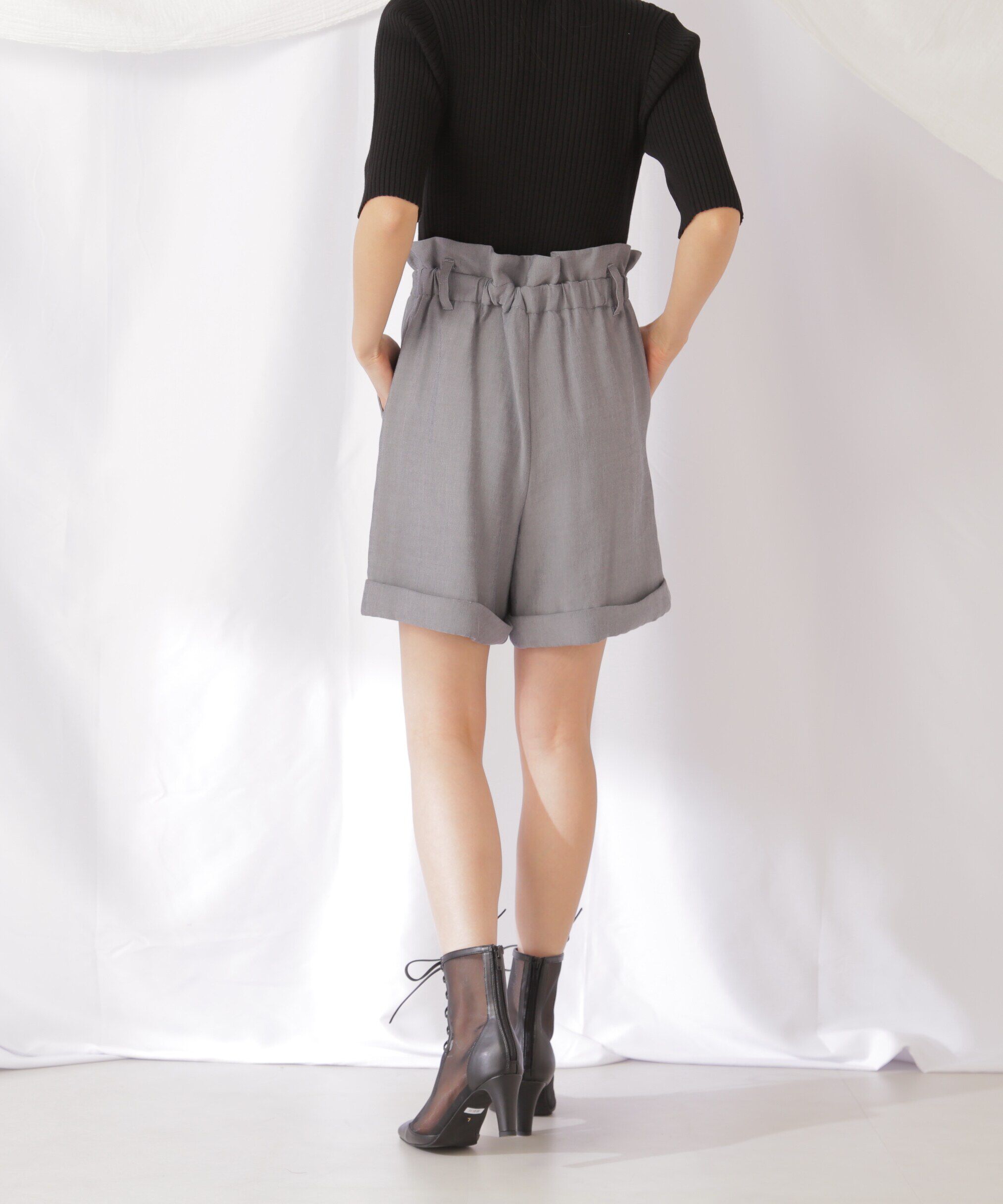  「ペーパーバッグウエストショートパンツ」|その他|