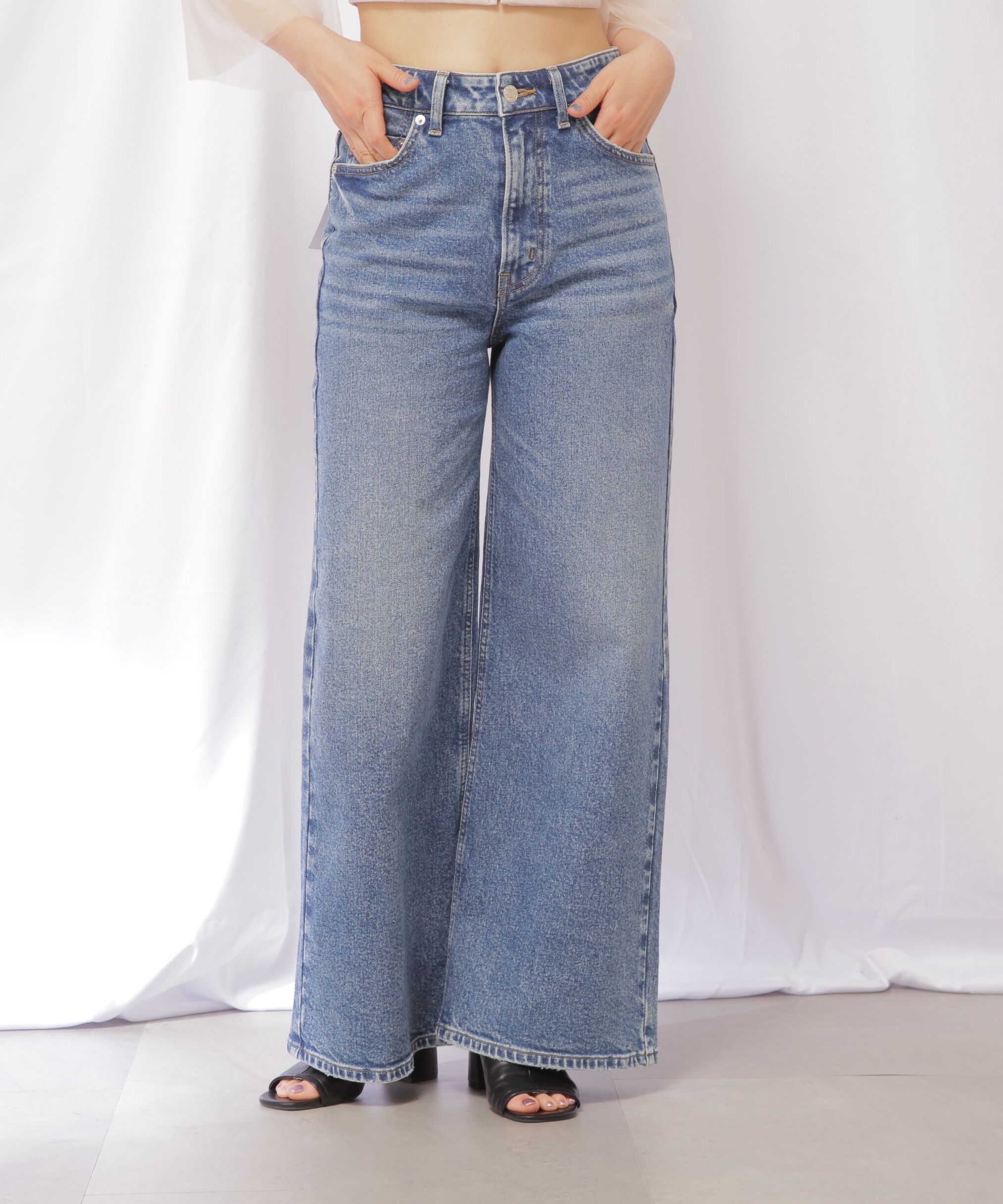  「EDWINコラボセミフレアデニムパンツ」|その他|