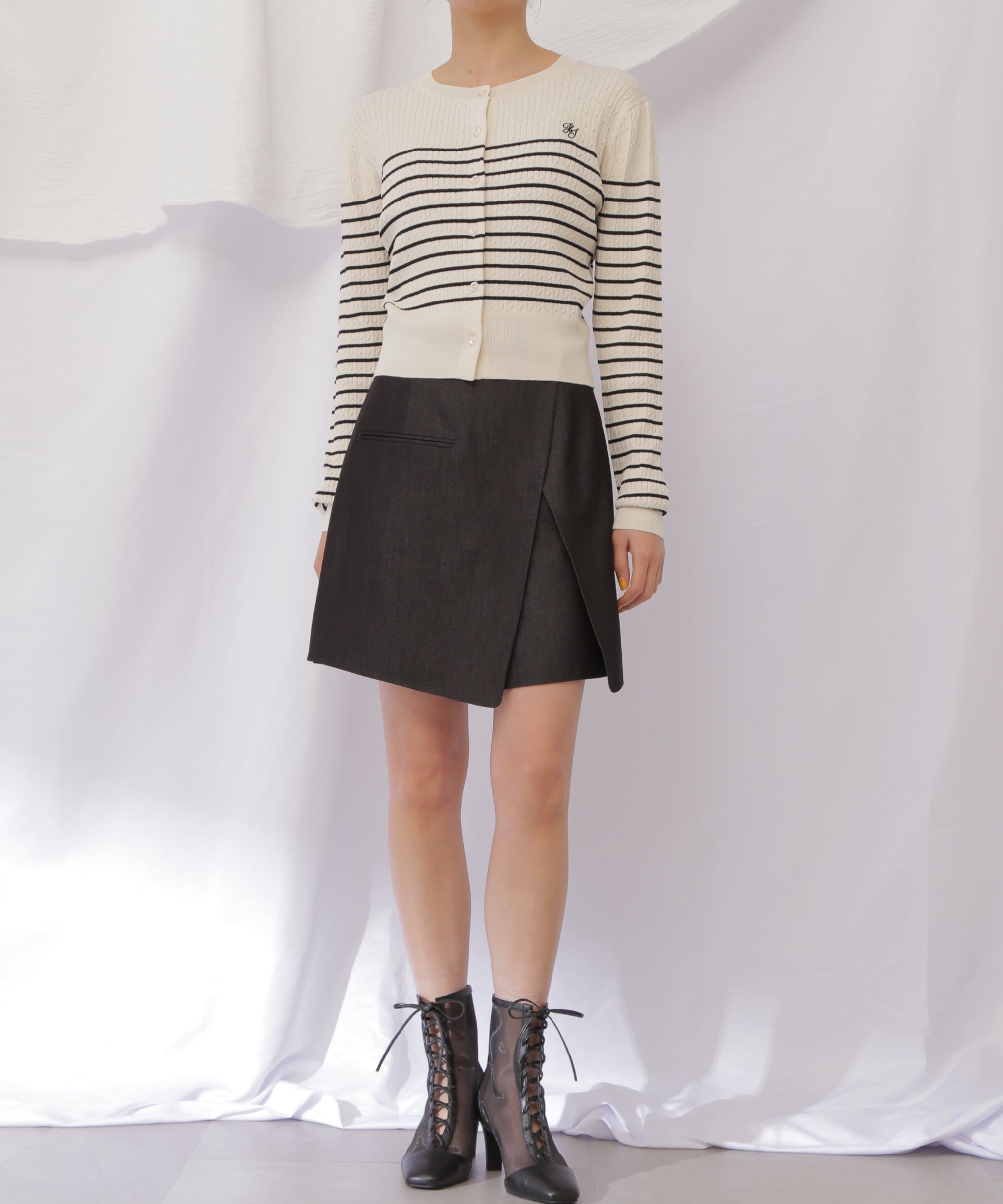  「トロピカルフラップショートパンツ」|その他|ブラック