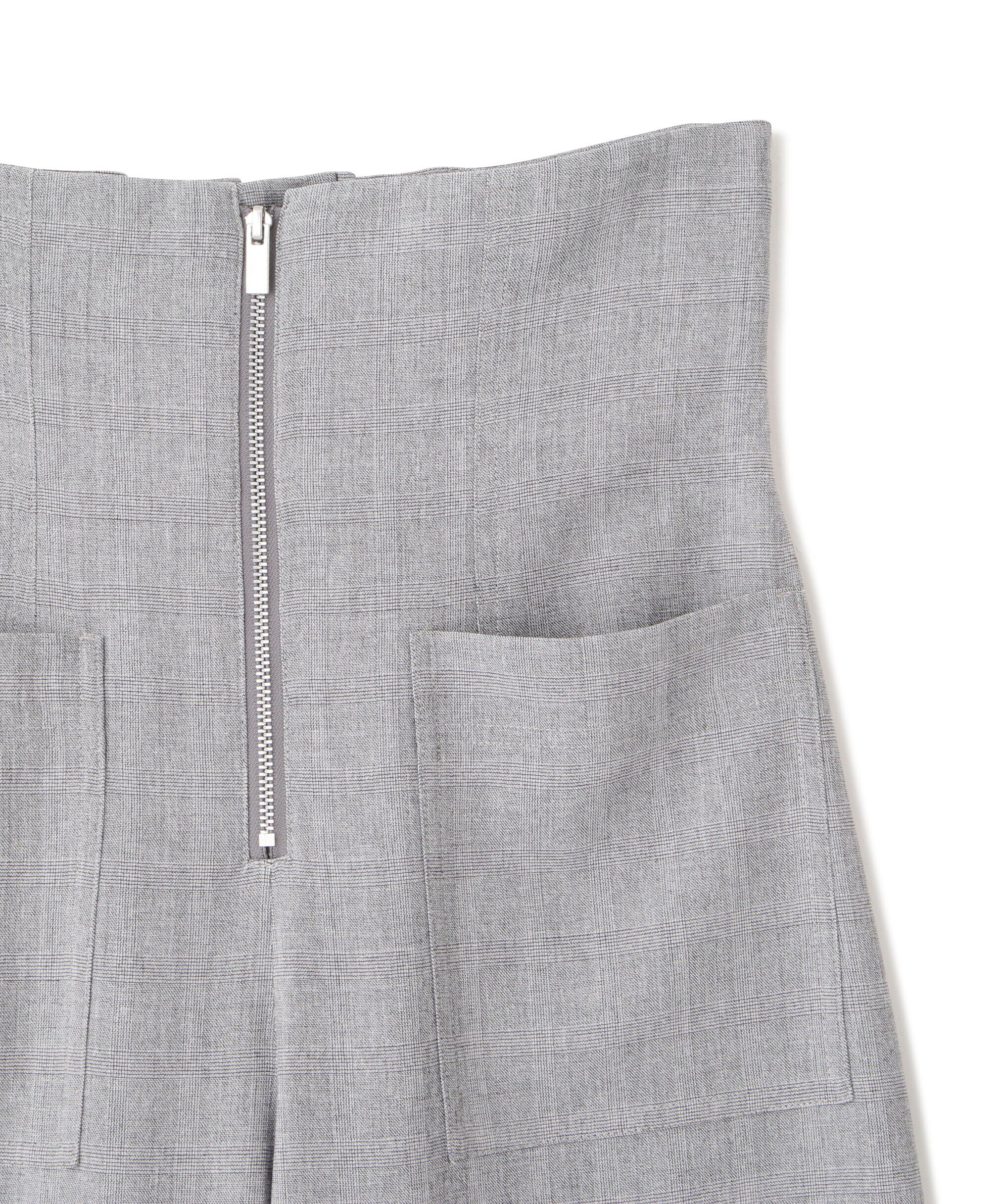  「フロントZIPワイドパンツ」|その他|