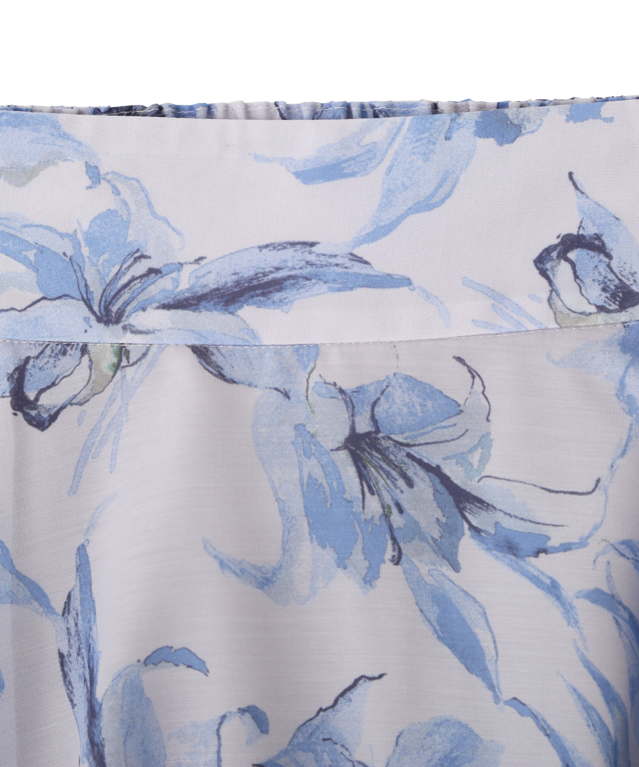  「シアーアートフラワープリントスカート」|スカート|