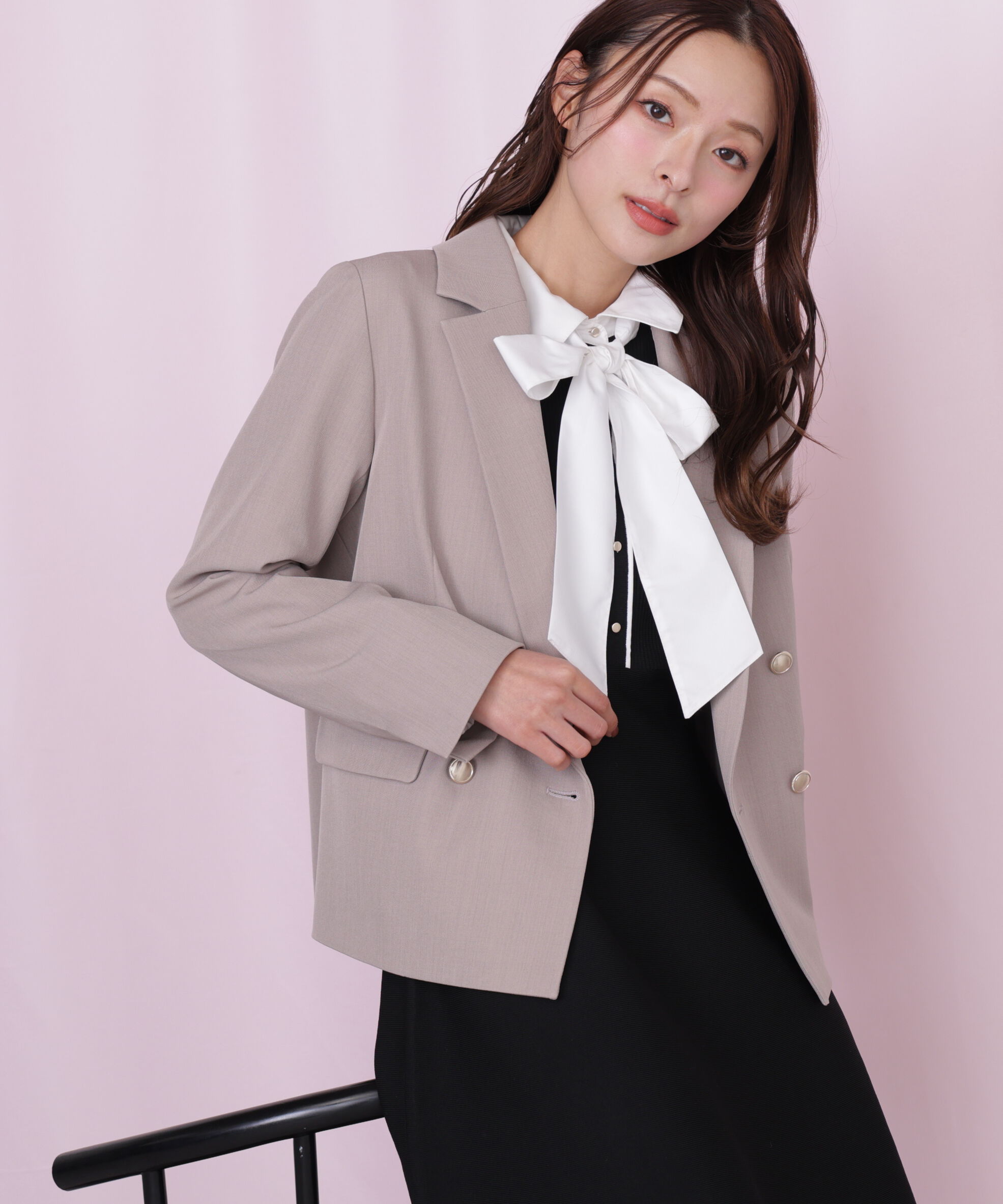  「＜セットアップ対応＞ベーシックツイルジャケット」|その他|