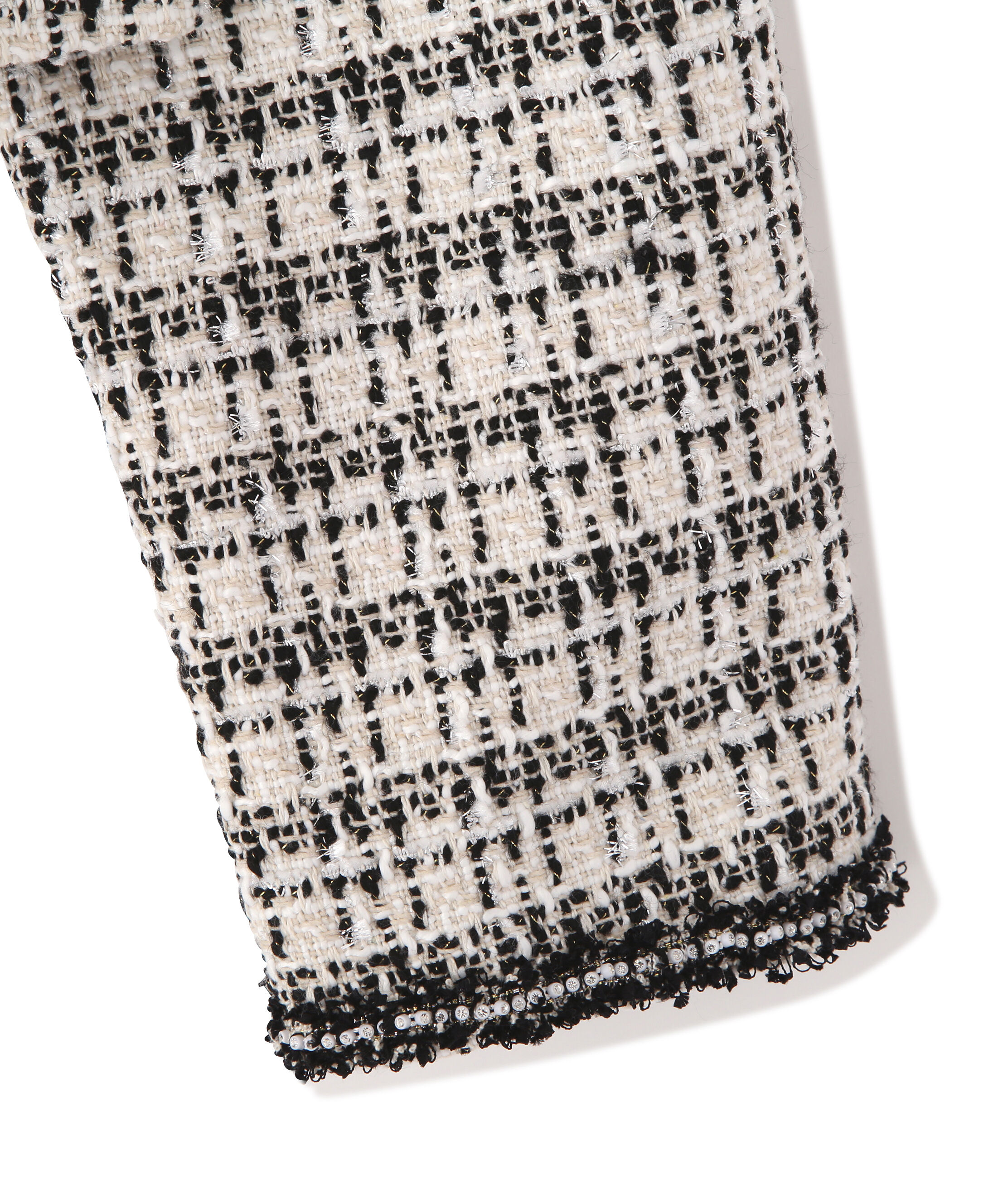  「ビジューブレード付きツイードジャケット」|その他|