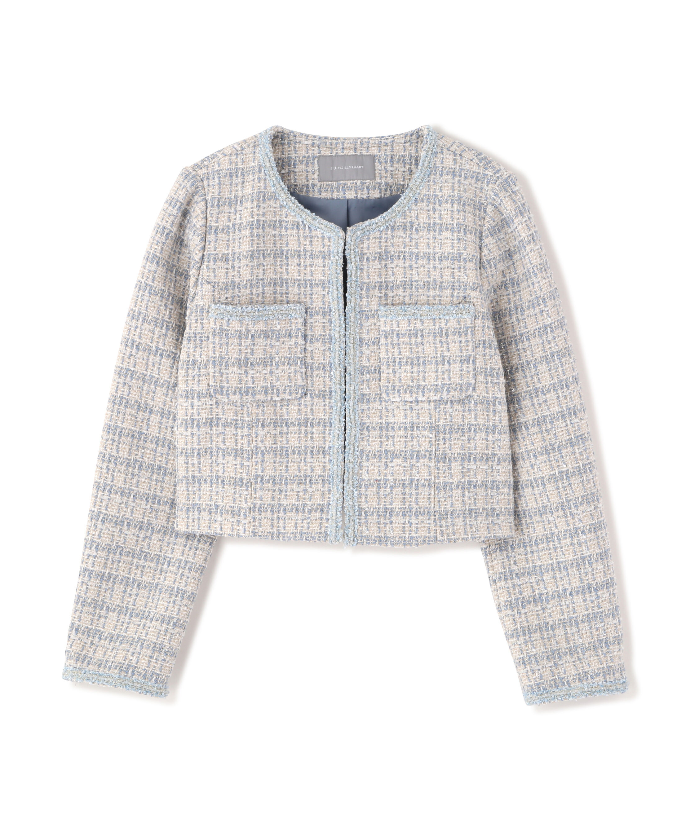  「ビジューブレード付きツイードジャケット」|その他|