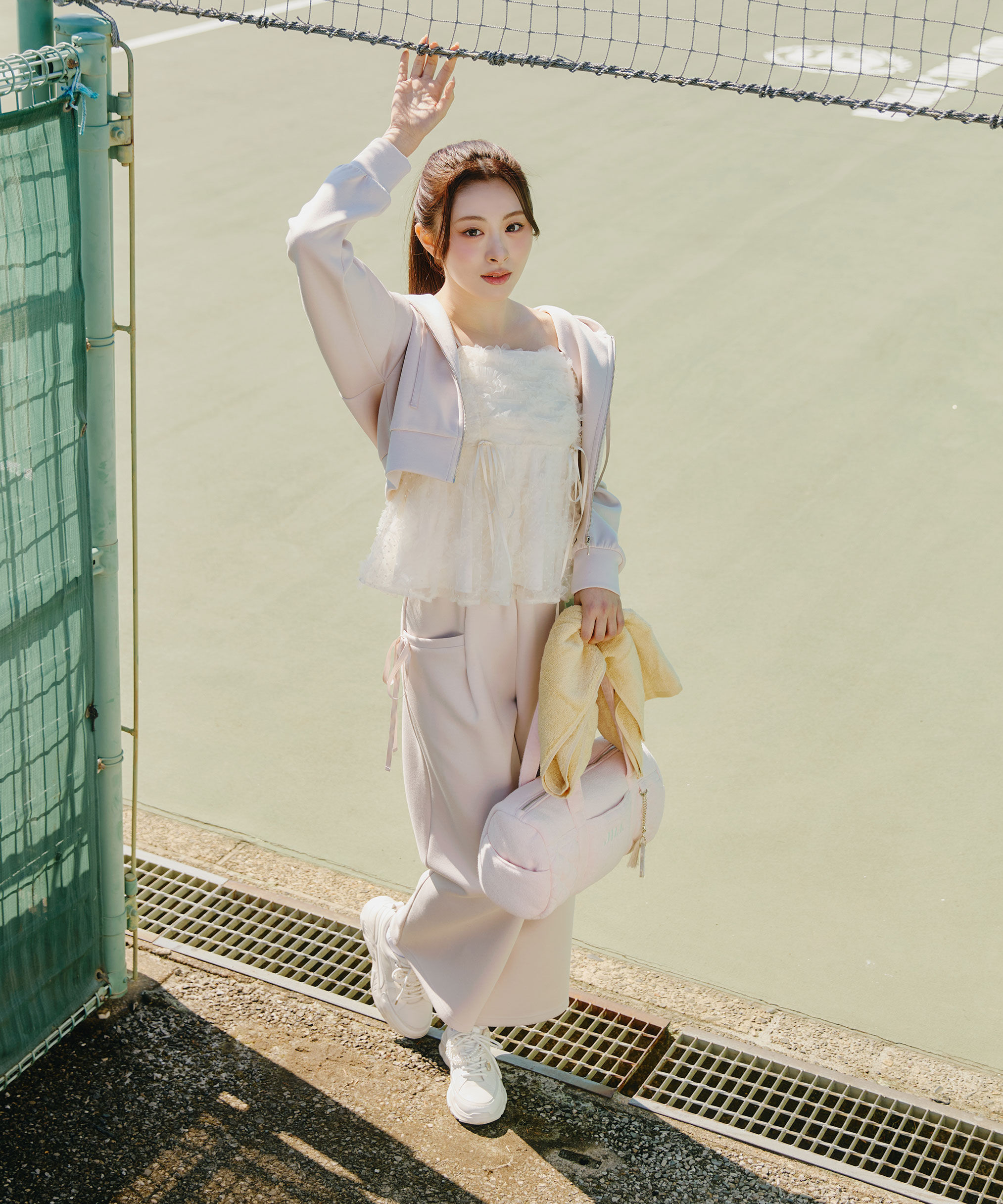  「チュールフリルキャミブラウス」|シャツ・ブラウス|