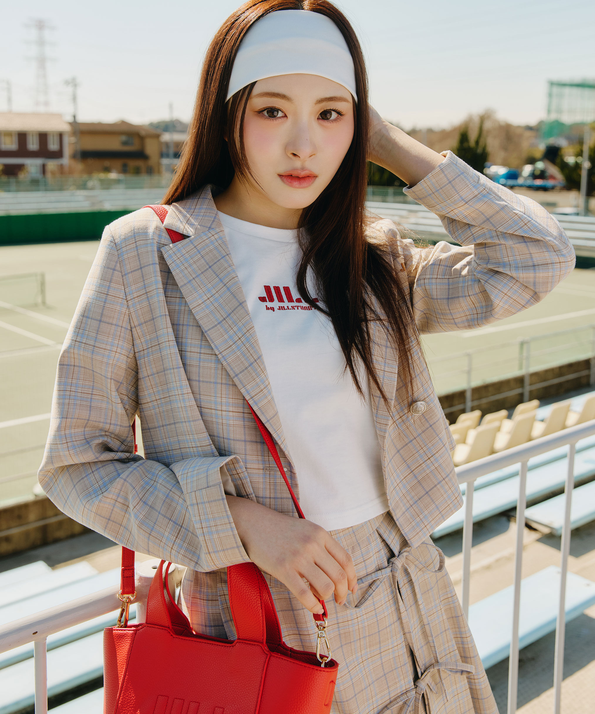  「セットアップ対応ショート丈テーラードジャケット」|その他|