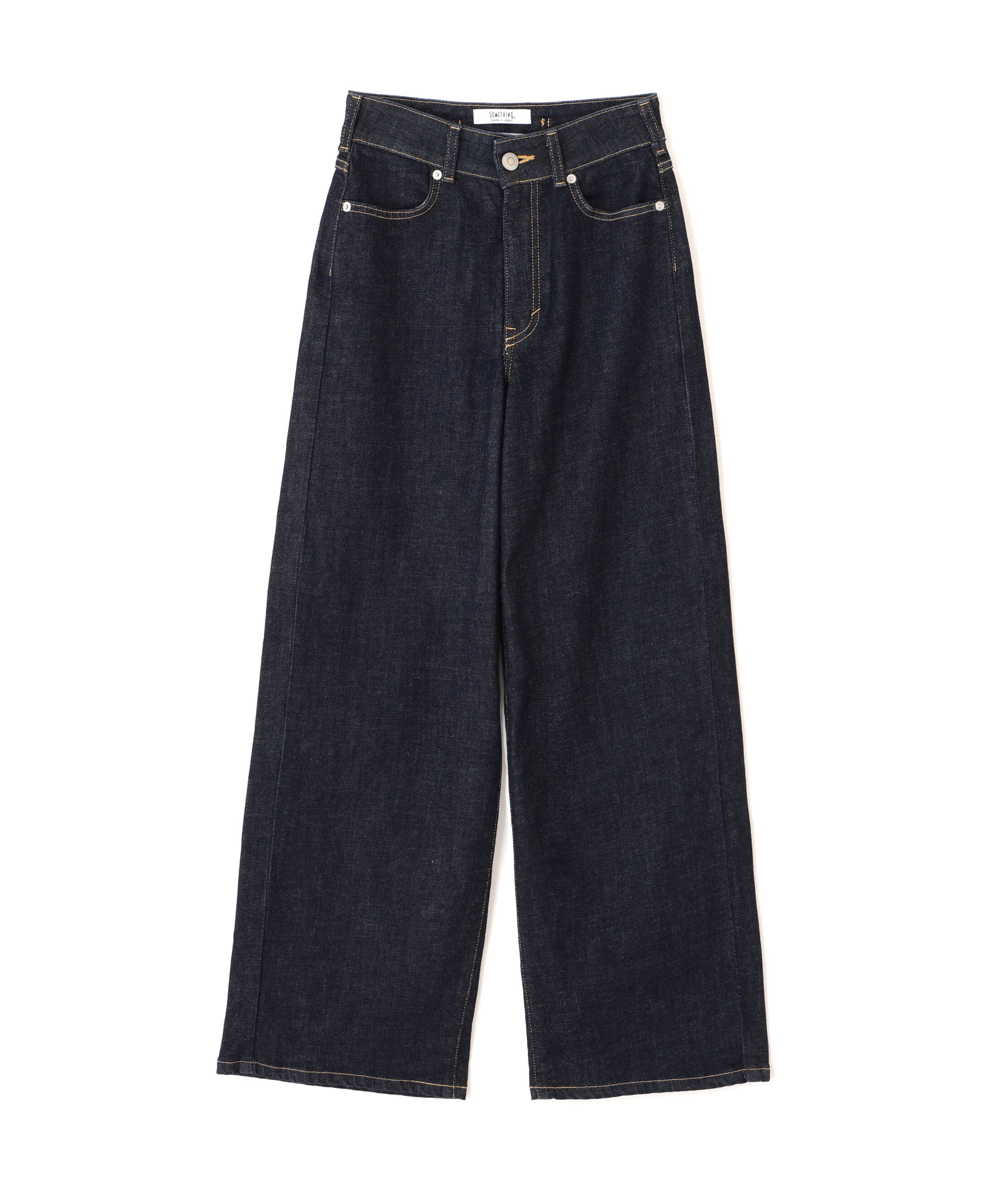  「SOMETHING 別注レースアップワイドデニムパンツ」|その他|ワンウォッシ