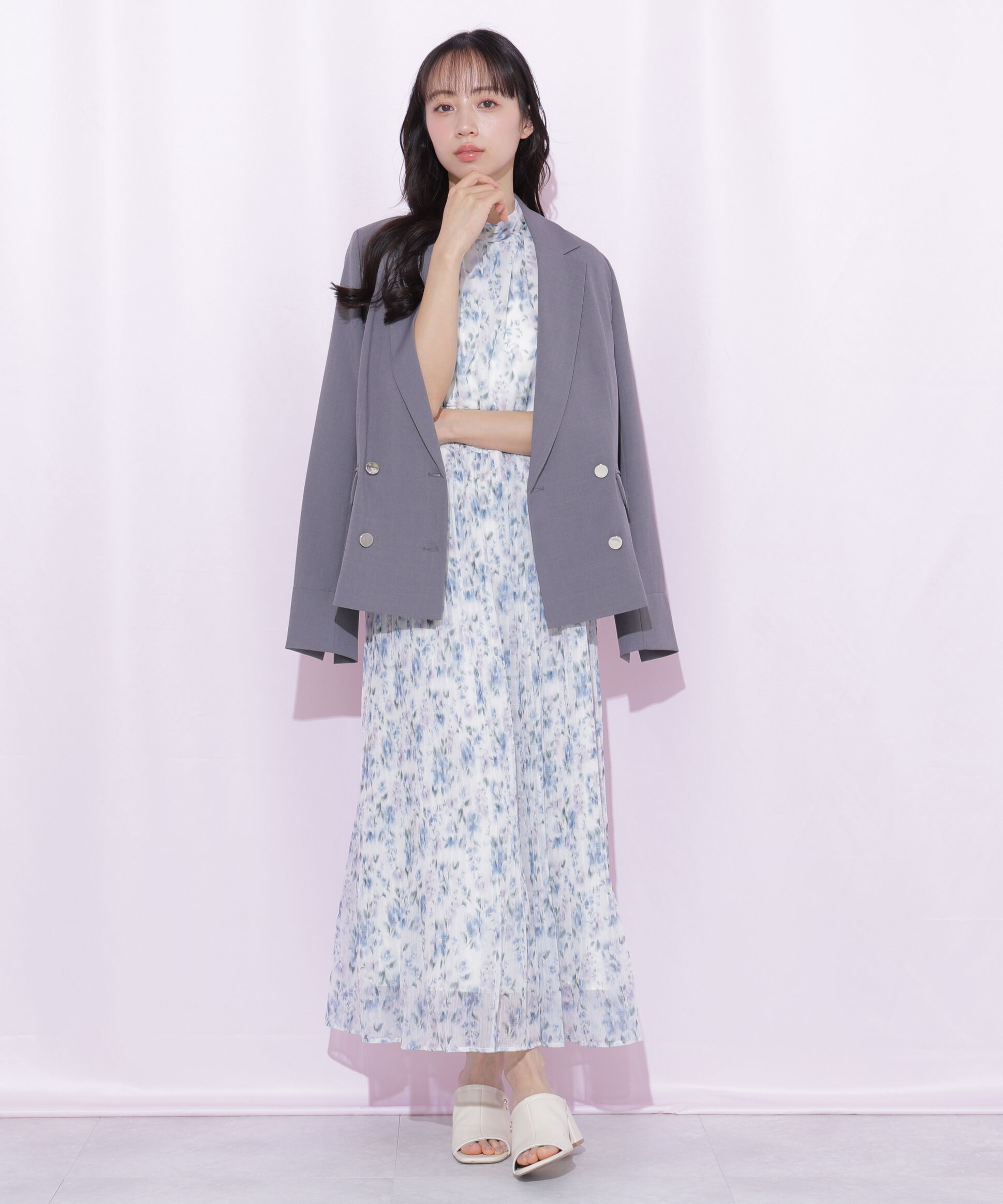  「〈セットアップ対応〉サマーツイルテーラードジャケット」|その他|