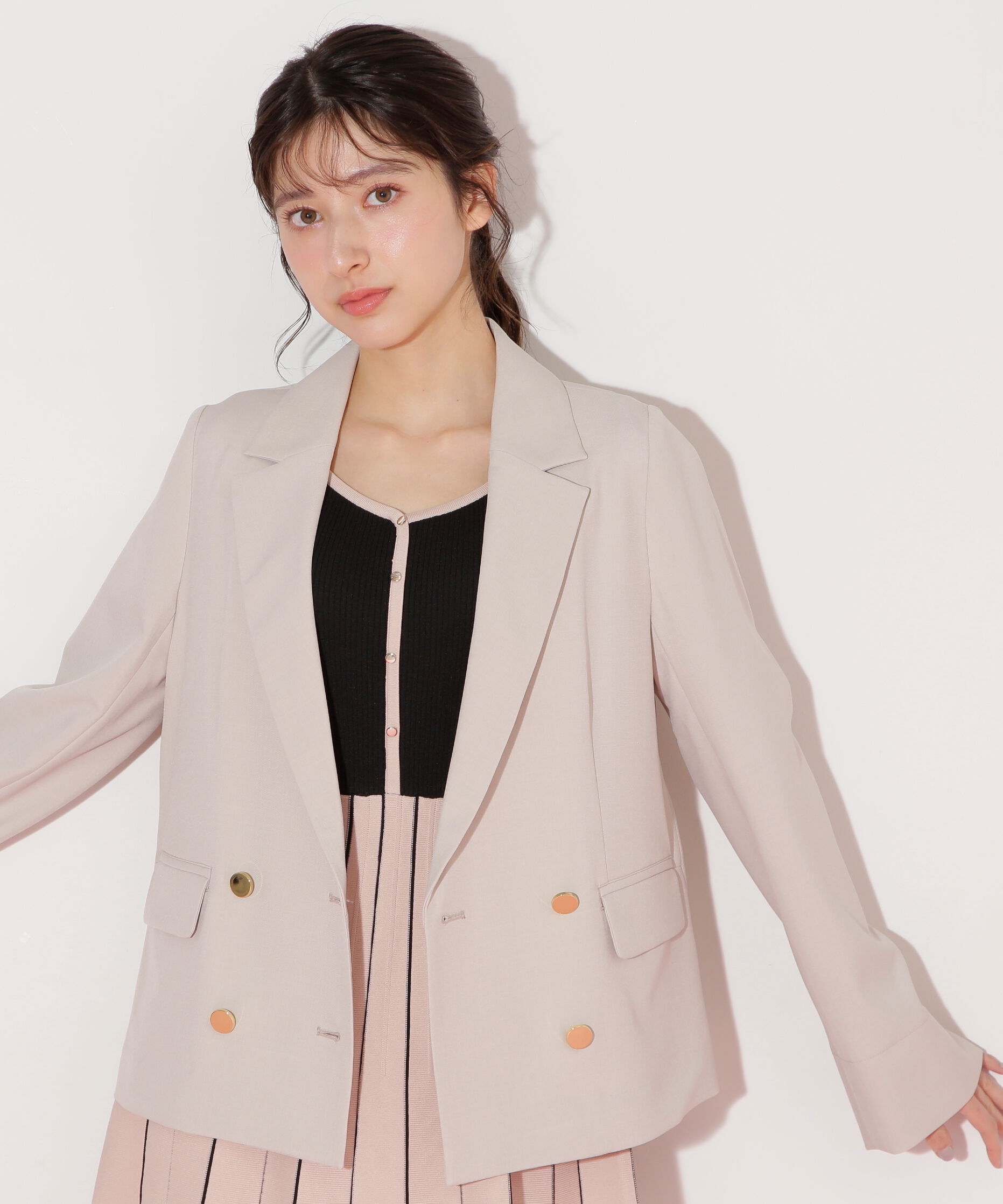  「〈セットアップ対応〉サマーツイルテーラードジャケット」|その他|