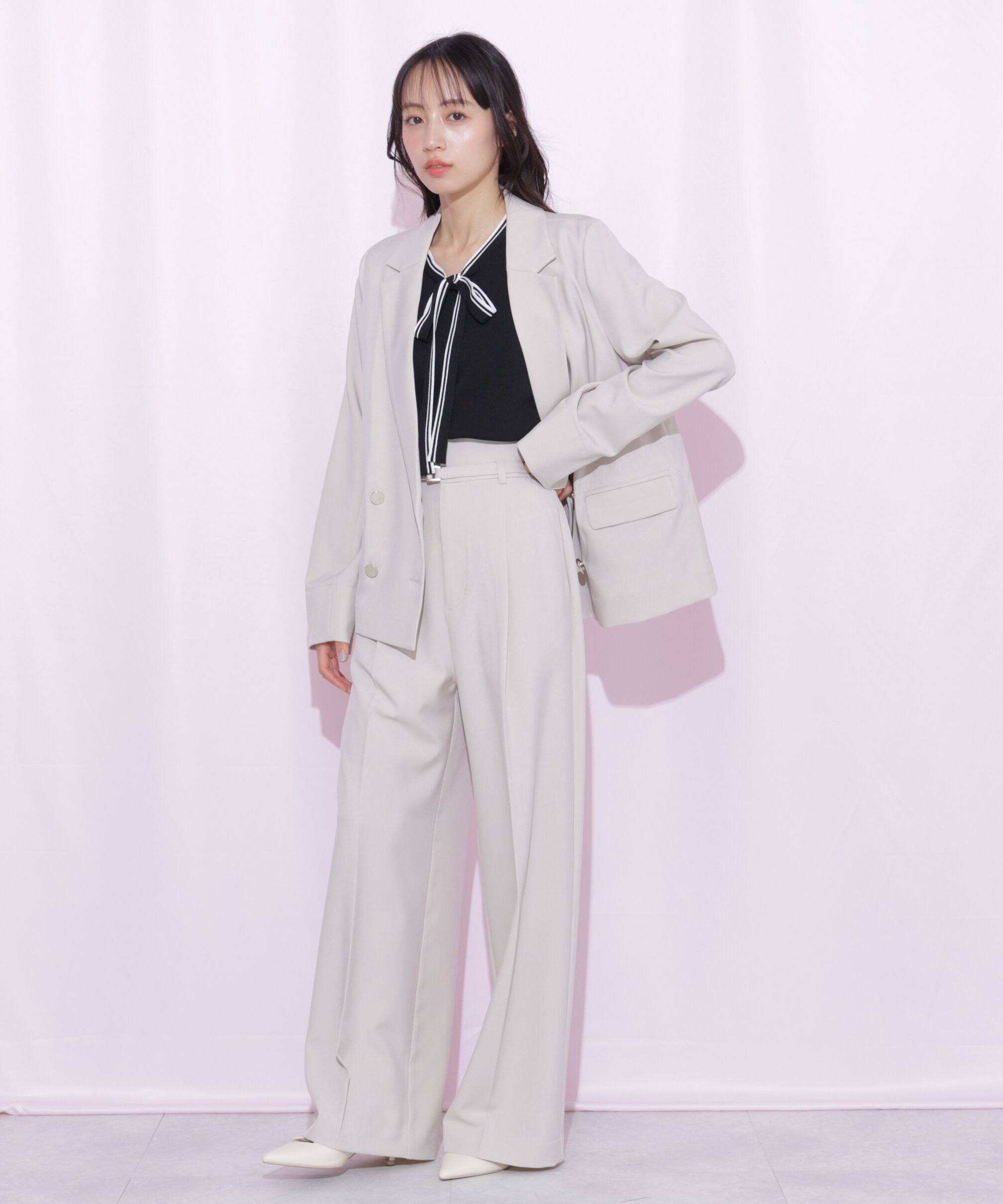  「〈セットアップ対応〉サマーツイルテーラードジャケット」|その他|