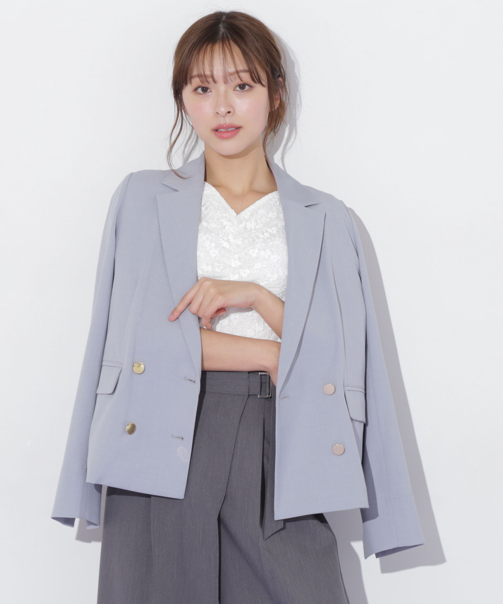  「〈セットアップ対応〉サマーツイルテーラードジャケット」|その他|