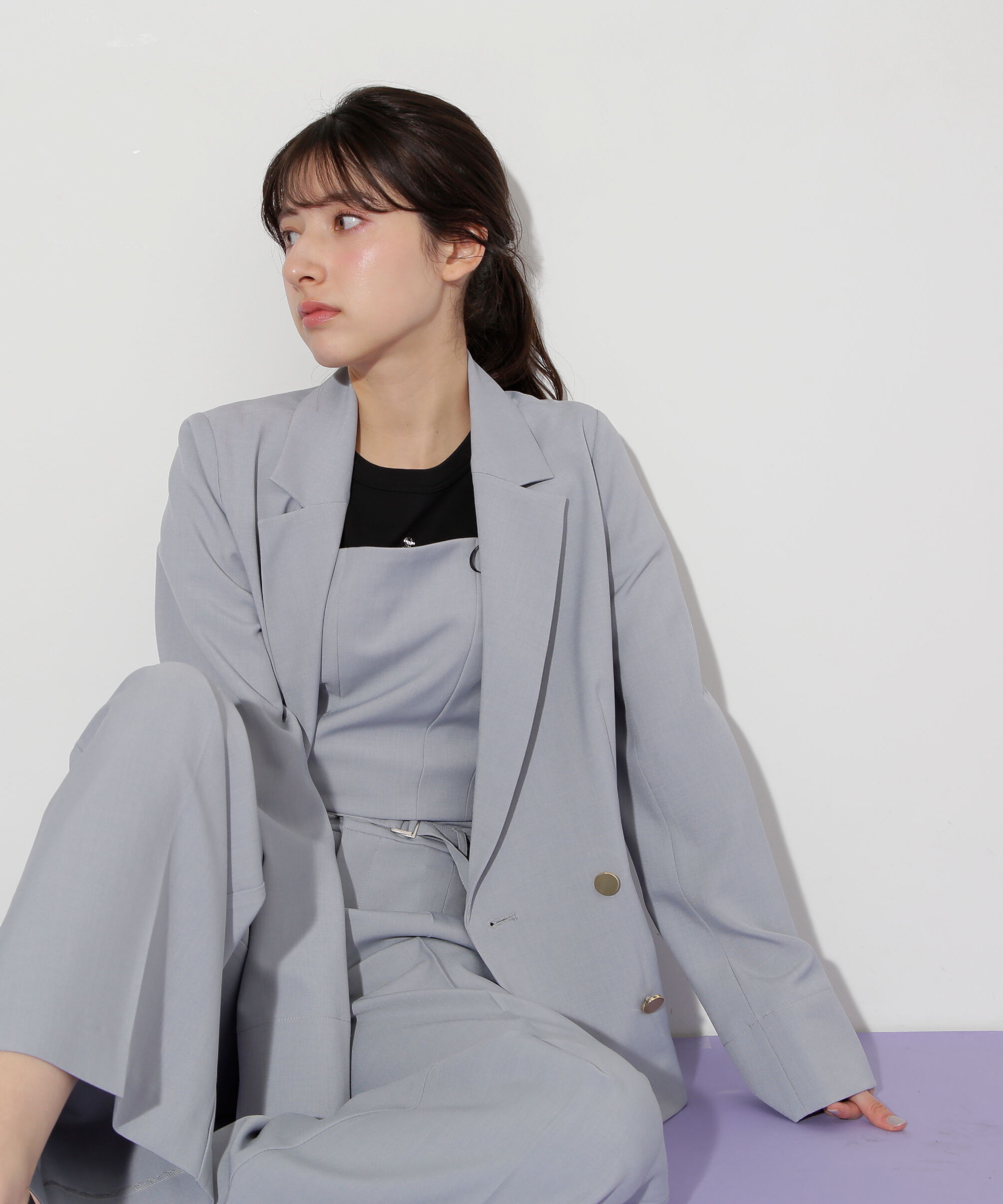  「〈セットアップ対応〉サマーツイルテーラードジャケット」|その他|