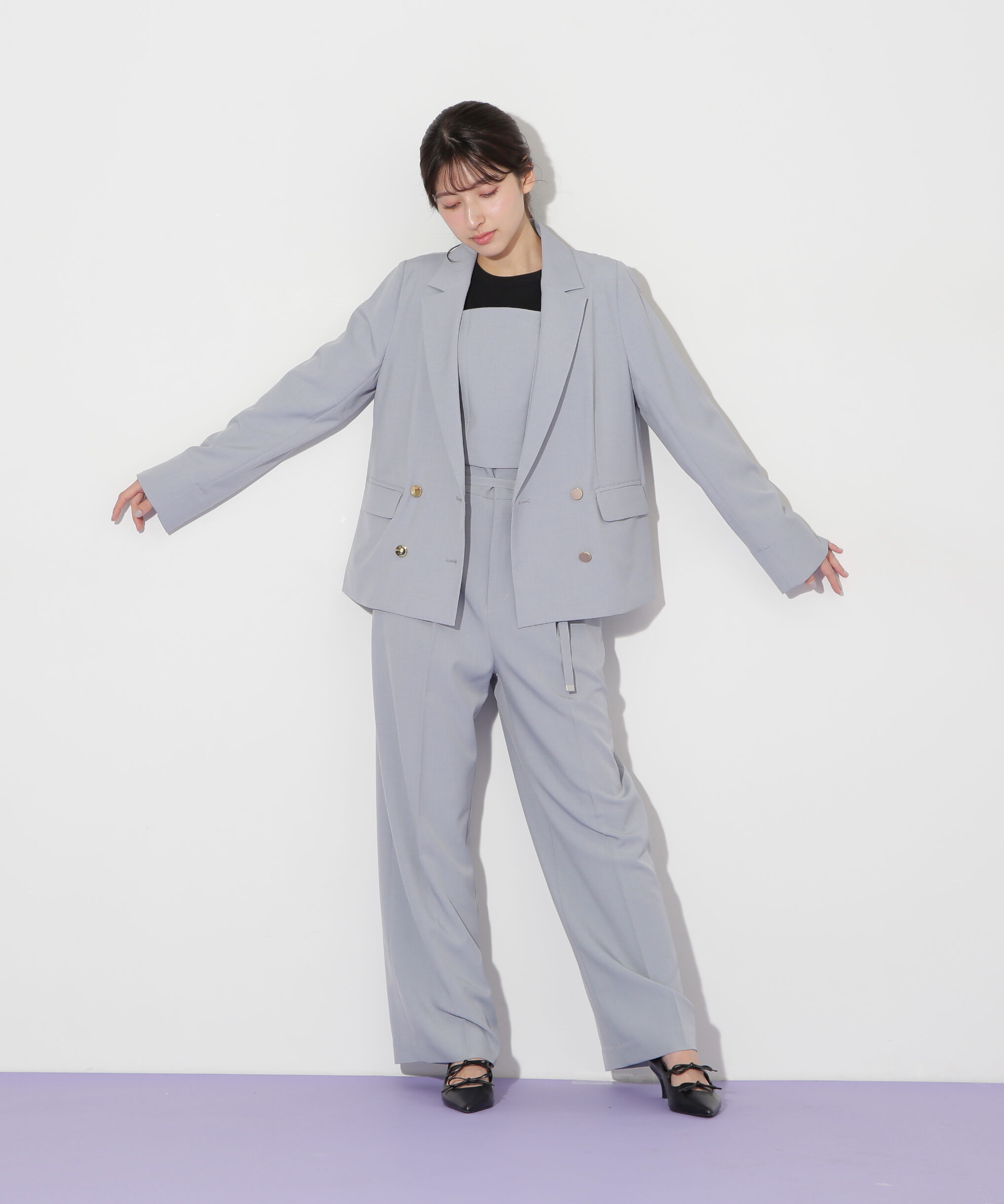  「〈セットアップ対応〉サマーツイルテーラードジャケット」|その他|