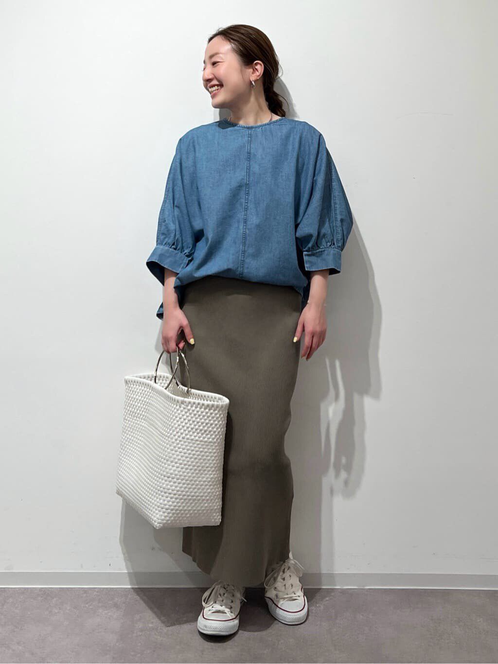  「◆リブニットスカート」|スカート|