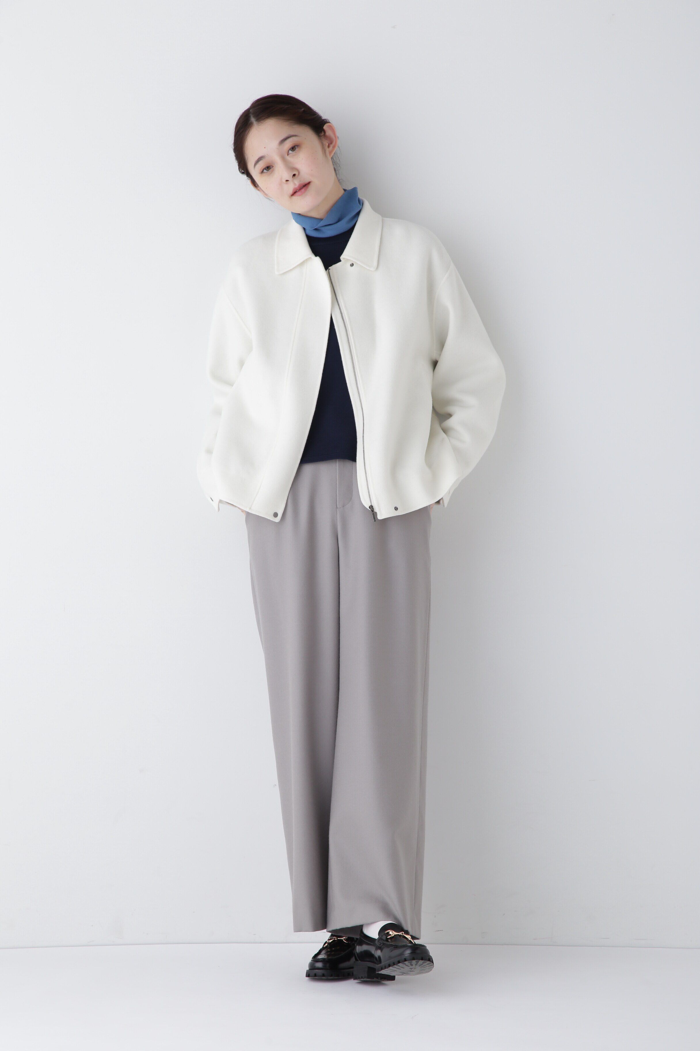  「◆リバーショートブルゾン」|ブルゾン・スタジャン|