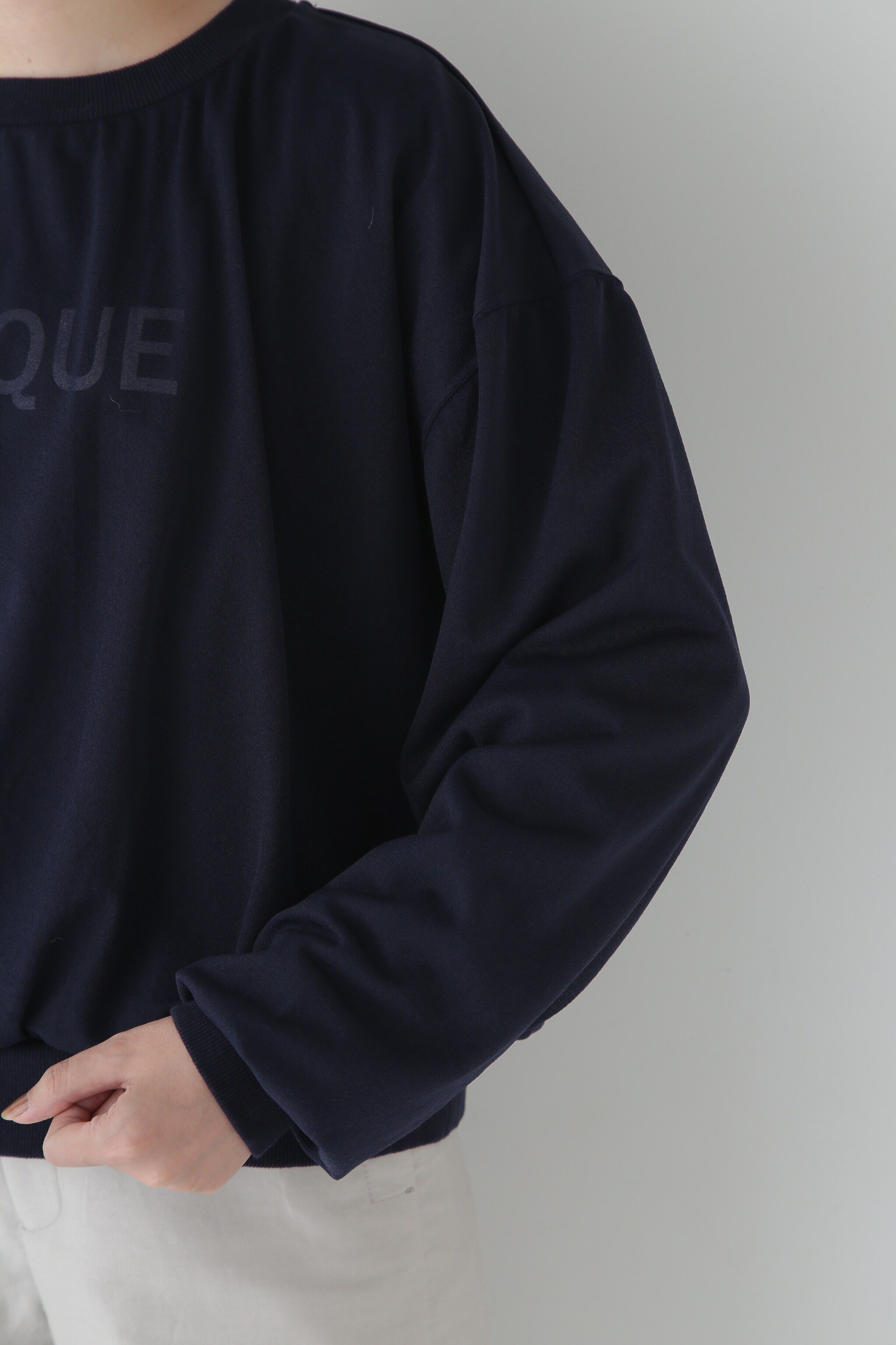  「◆裏毛ロゴスウェットシアー重ね」|Tシャツ・カットソー|